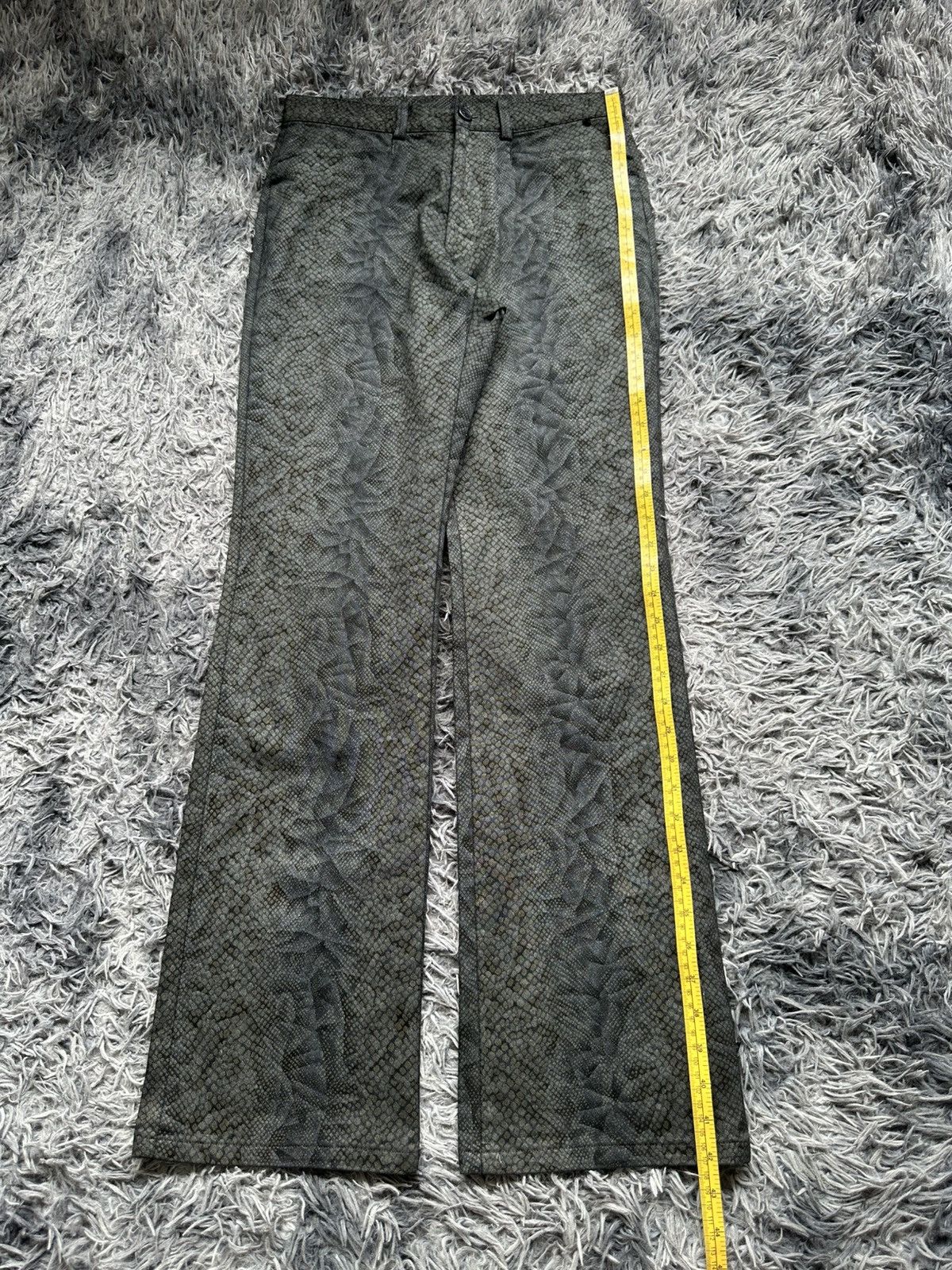Pazzo 00's PAZZO snakeskin printed gothic pants Size US 30 / EU 46 - 19 Thumbnail