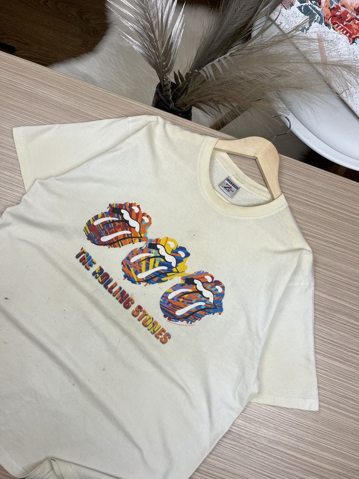 Hysteric Glamour × The Rolling Stones × Vintage Vintage 2002 The Rolling Stones T-Shirt Tour Jerzees Tag Size US L / EU 52-54 / 3 - 2 Thumbnail