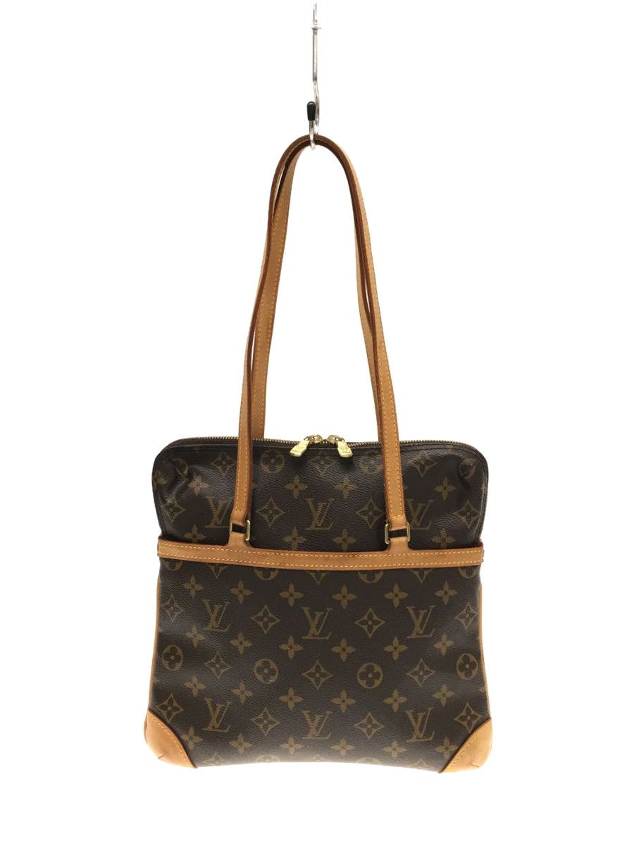 LOUIS VUITTON Pochette Twin GM_Monogrammed _BRW Shoulder Bag PVC BRW