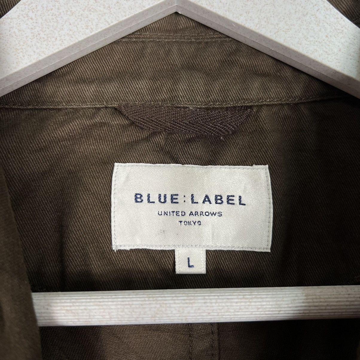 Issey Miyake BLUE LABEL UNITED ARROWS RICH BROWN CHORE JACKET Size US L / EU 52-54 / 3 - 14 Thumbnail