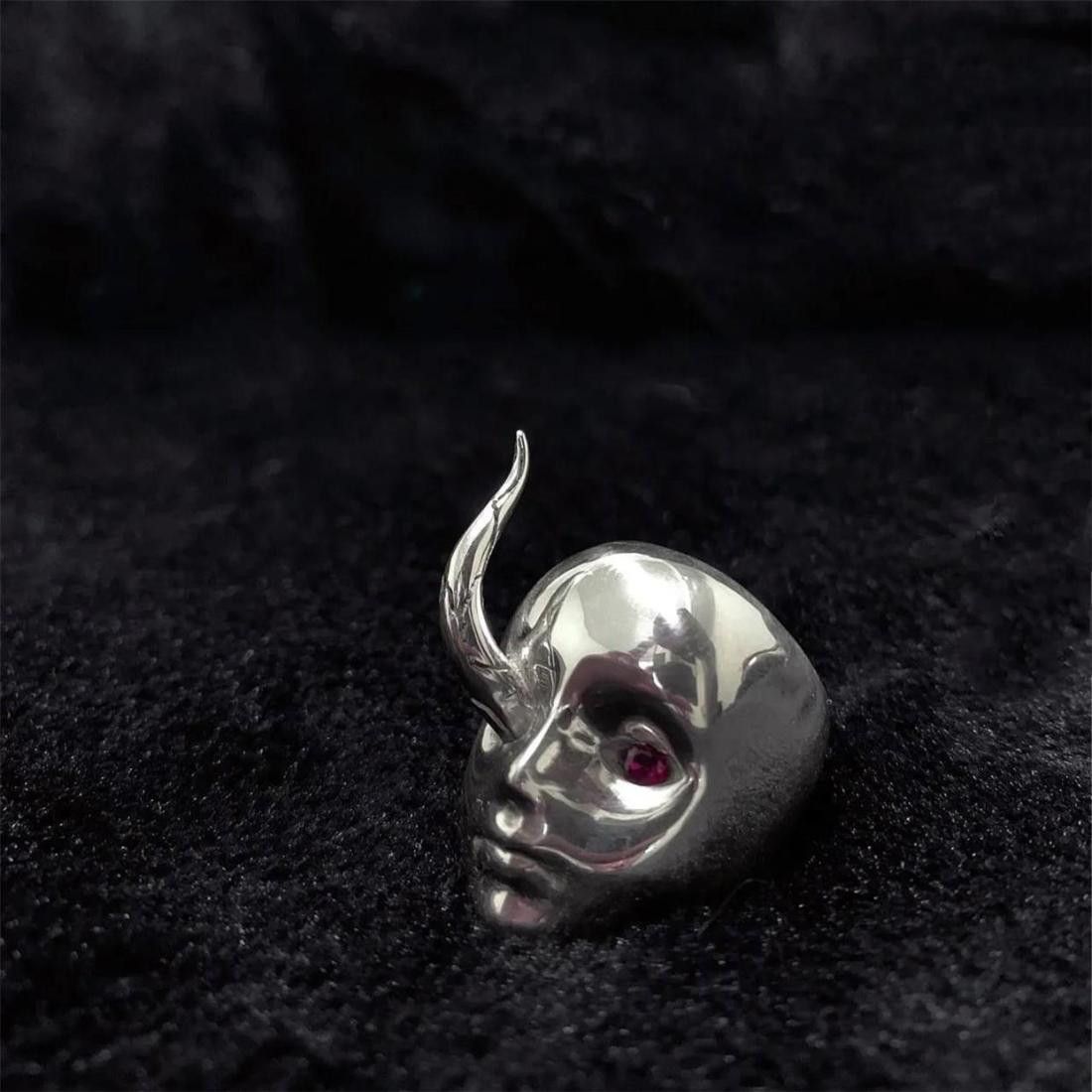Jewelry Rare Jewelry Rings Open Size Chrome Ring (Size 7-13) Size ONE SIZE - 6 Thumbnail