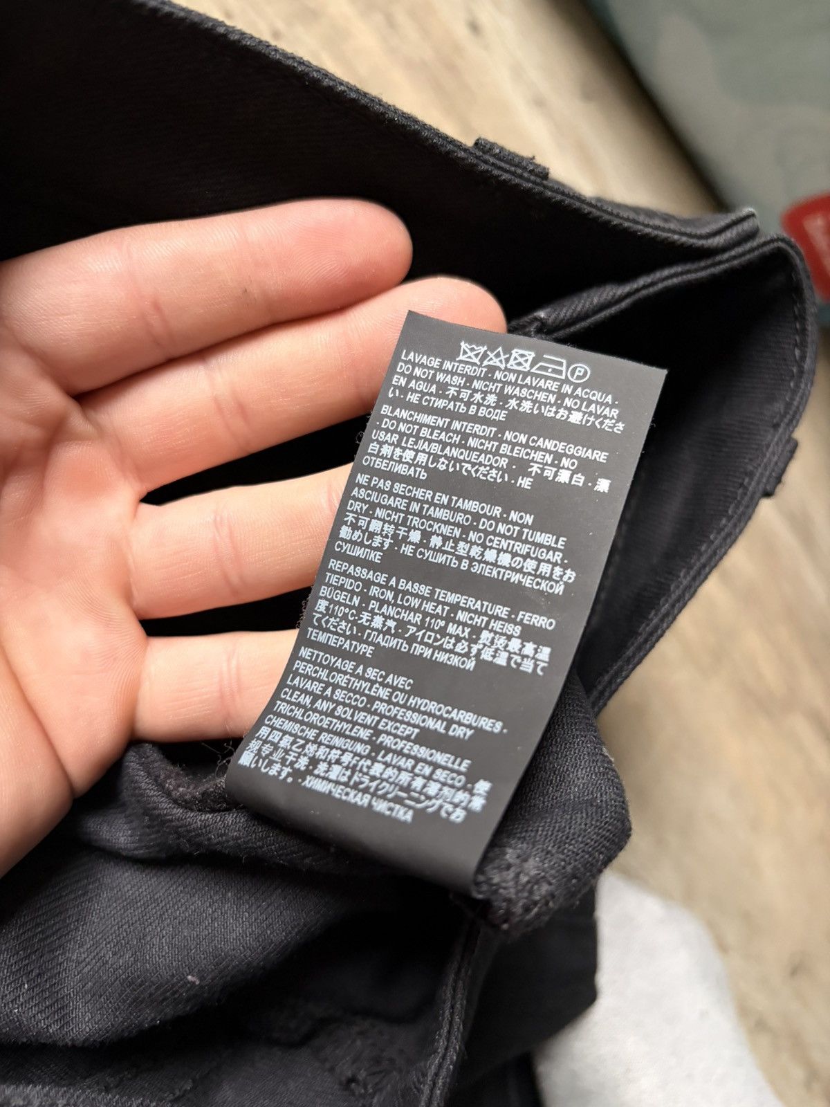 Saint Laurent Paris Saint Laurent d05 high waist black denim pants Size 26" / US 2 / IT 38 - 7 Thumbnail