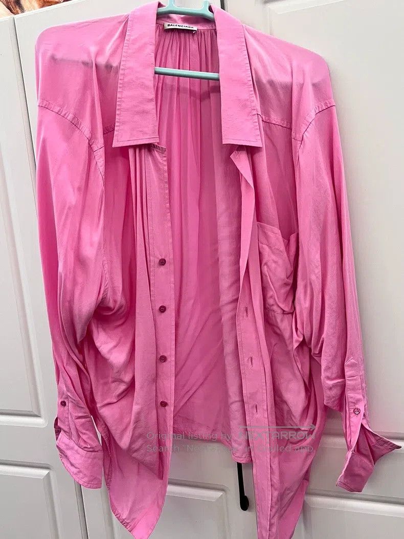 Balenciaga Balenciaga Single-breasted casual long sleeve shirt Size XXS / US 00 / IT 34 - 1 Thumbnail