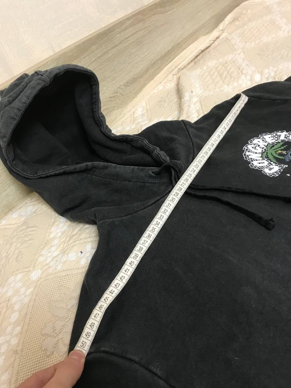 Allsaints 🔥 Allsaints Concrete Eden Washed Graphic Hoodie Sweatshirt Size US M / EU 48-50 / 2 - 14 Thumbnail