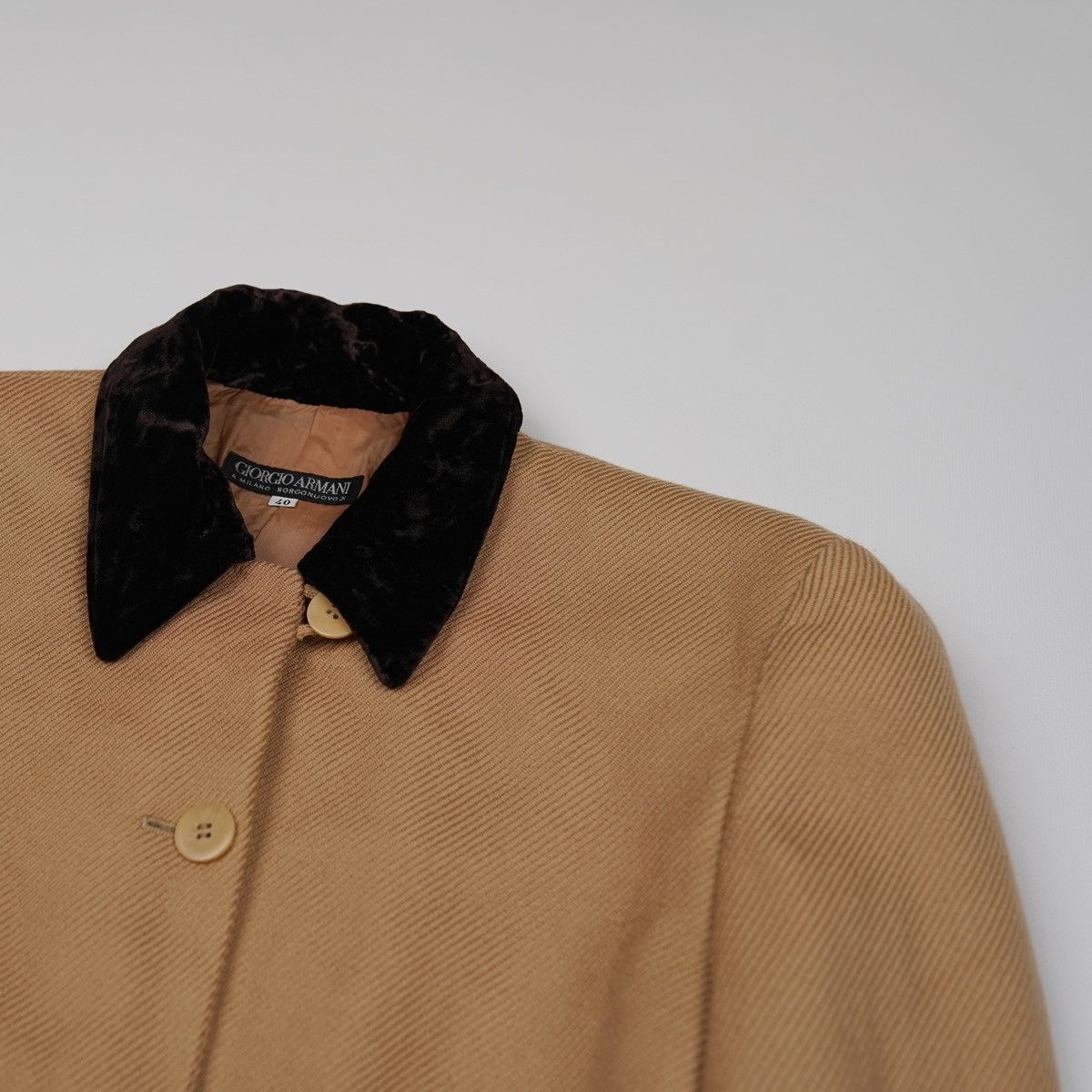 Giorgio Armani Giorgio Armani Milano Vintage Wool Cashmere Blazer Jacket Size S / US 4 / IT 40 - 10 Thumbnail