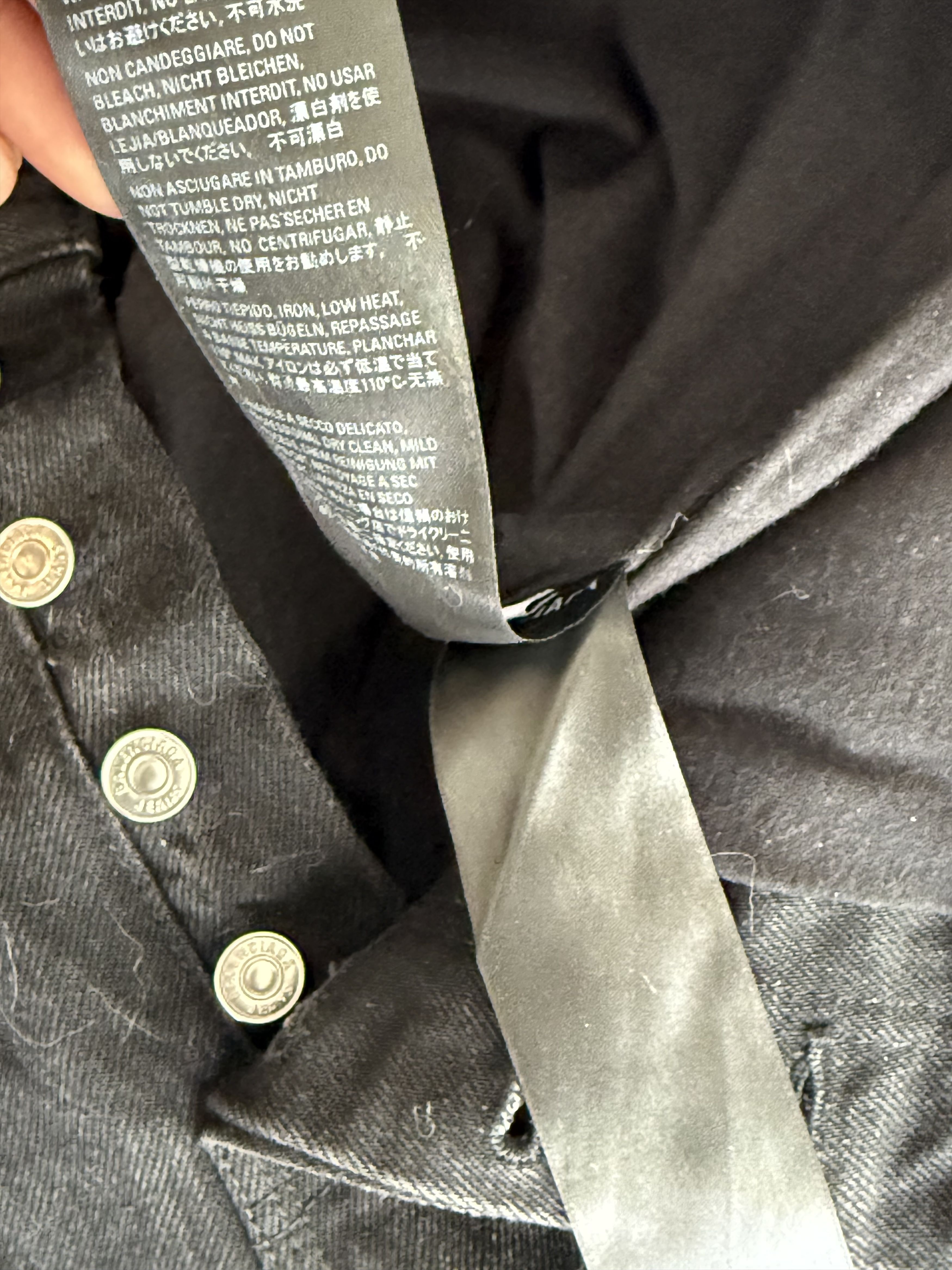 Balenciaga Balenciaga Hybrid Slashed Jeans Size US 32 / EU 48 - 4 Thumbnail