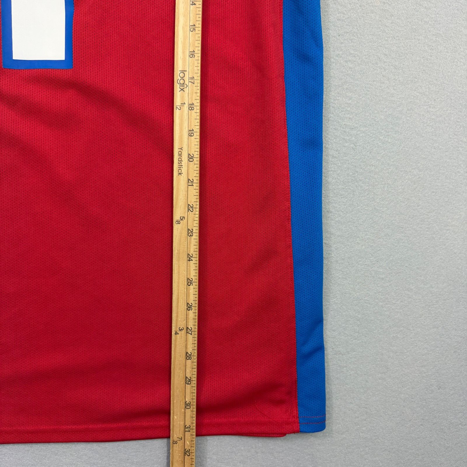 Vintage Vintage Detroit Pistons Basketball Jersey Size 2XL XXL Red Size US XXL / EU 58 / 5 - 8 Thumbnail