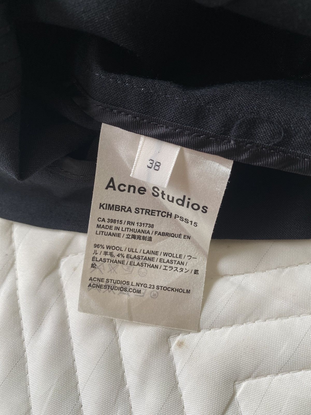 Acne Studios Acne Studios Women’s Minimalist Wool Skirt Size 32" / US 10 / IT 46 - 7 Thumbnail