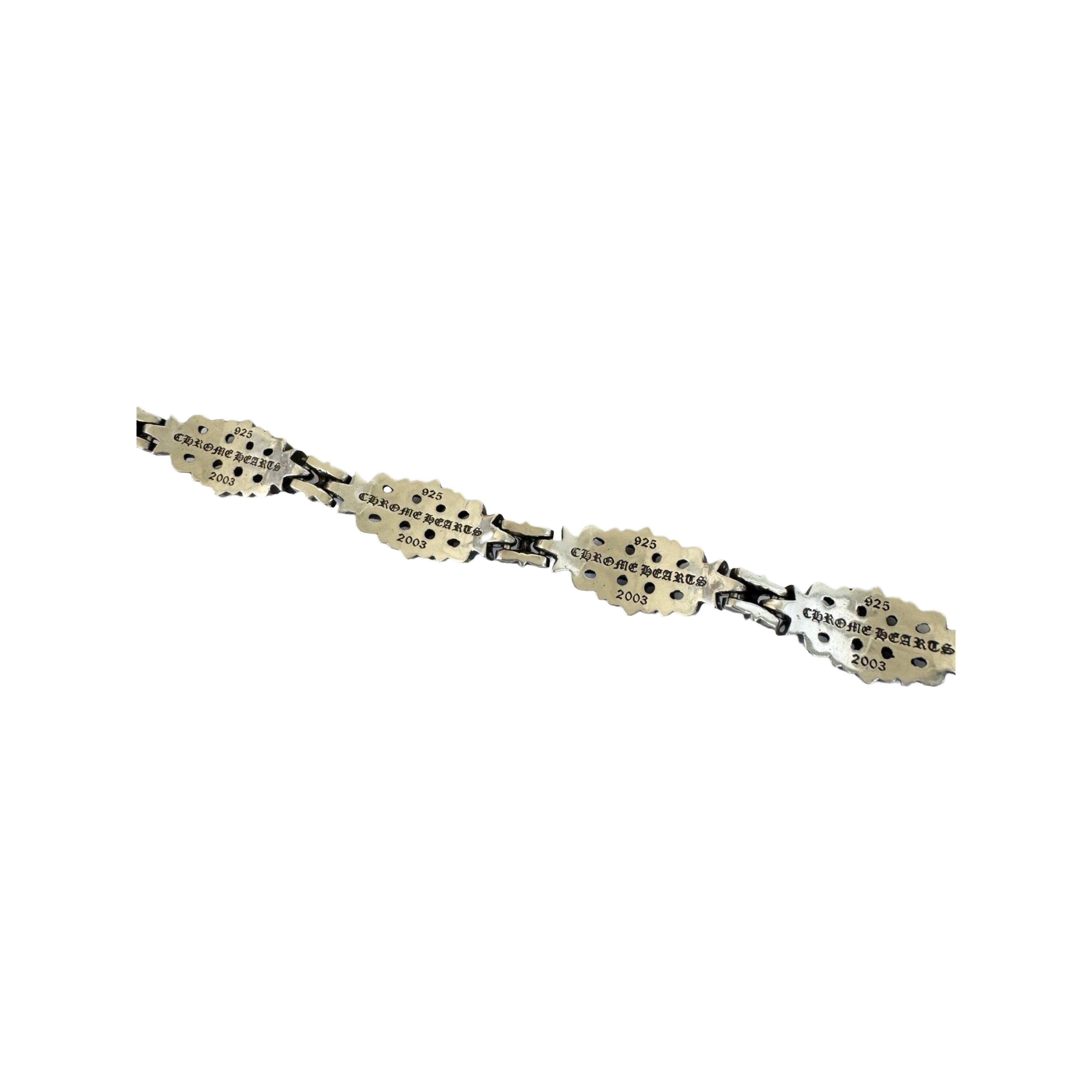 Chrome Hearts Chrome Hearts Diamond Flare Floral Cross 6 Link Size ONE SIZE - 15 Thumbnail