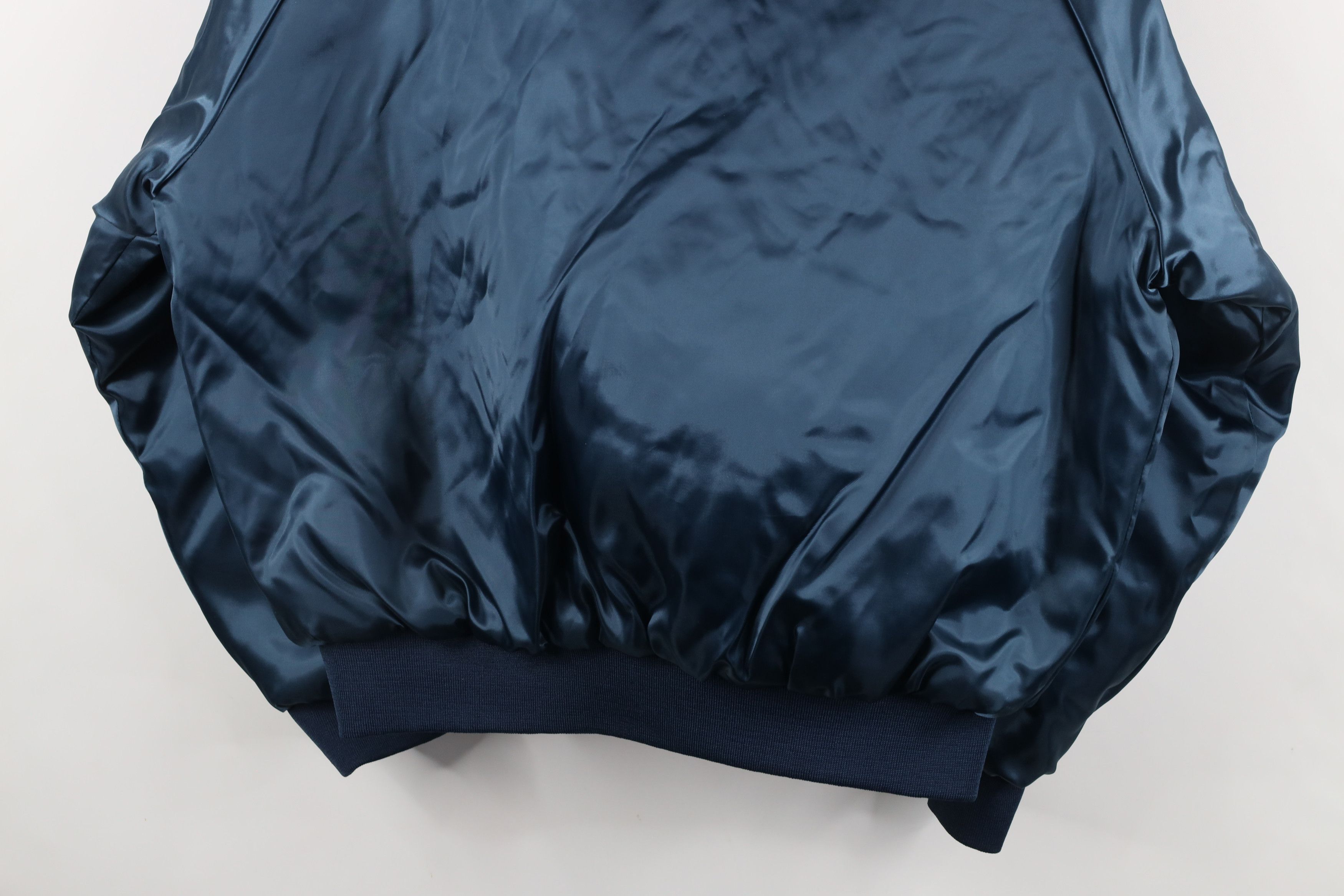 Vintage Vintage 90s American Legion Quilted Satin Bomber Jacket USA Size US L / EU 52-54 / 3 - 12 Thumbnail