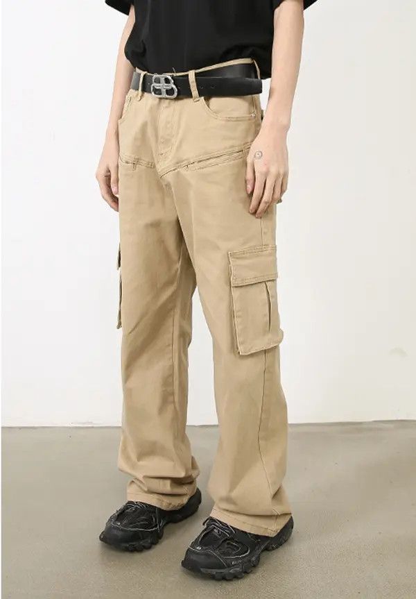 Designer Chiaki x Kumi Vintage distressed streetwear overalls Size US 32 / EU 48 - 8 Thumbnail