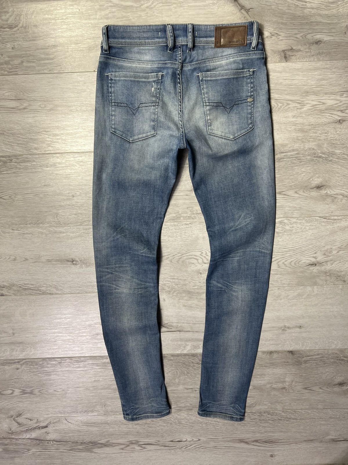 Diesel × Vintage Diesel D.N.A 2016 Sleenker Slim-Skinny Distressed Jeans Pant Size US 28 / EU 44 - 10 Thumbnail