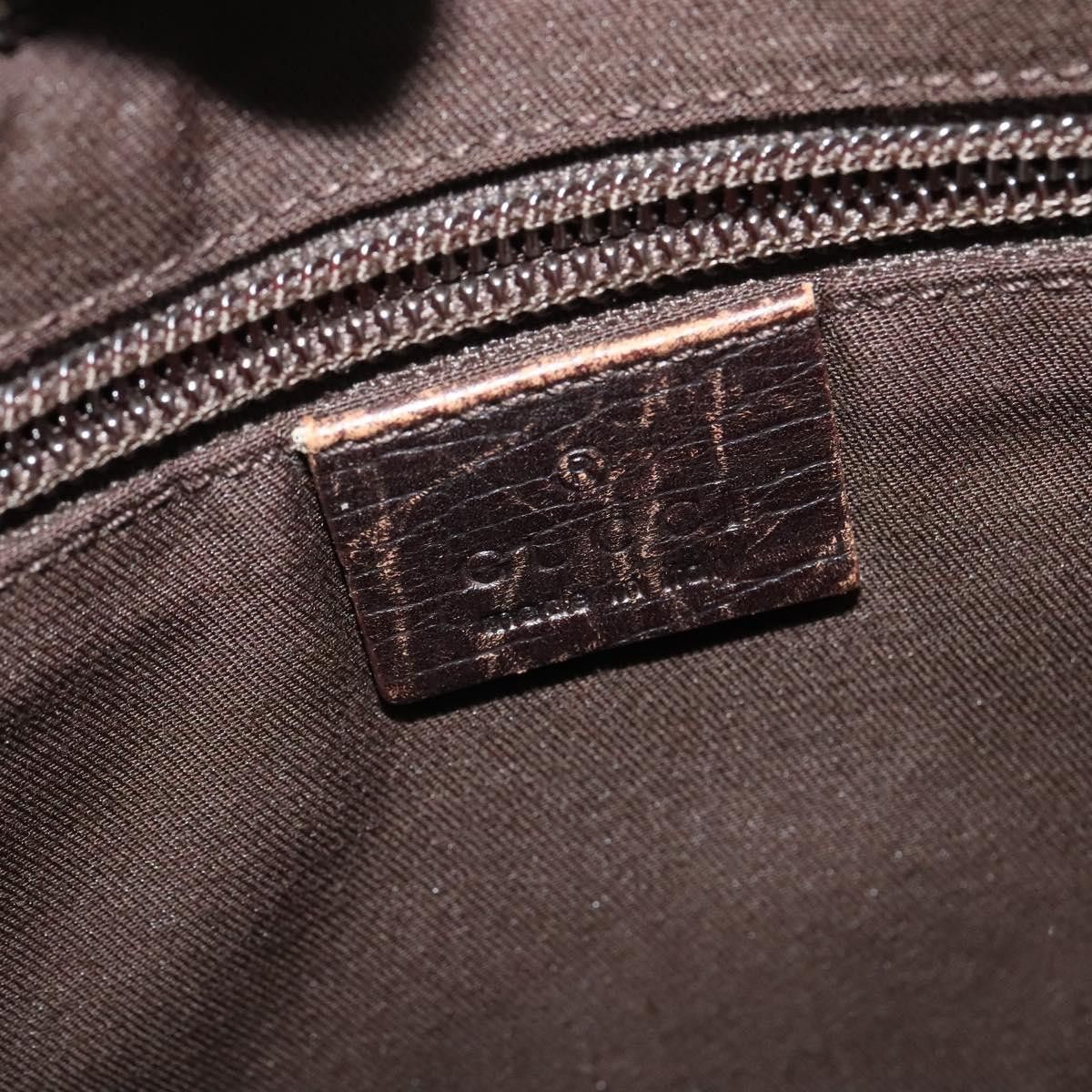 Gucci GUCCI GG Supreme Shoulder Bag Pvc Leather Beige Silver Size ONE SIZE - 15 Thumbnail