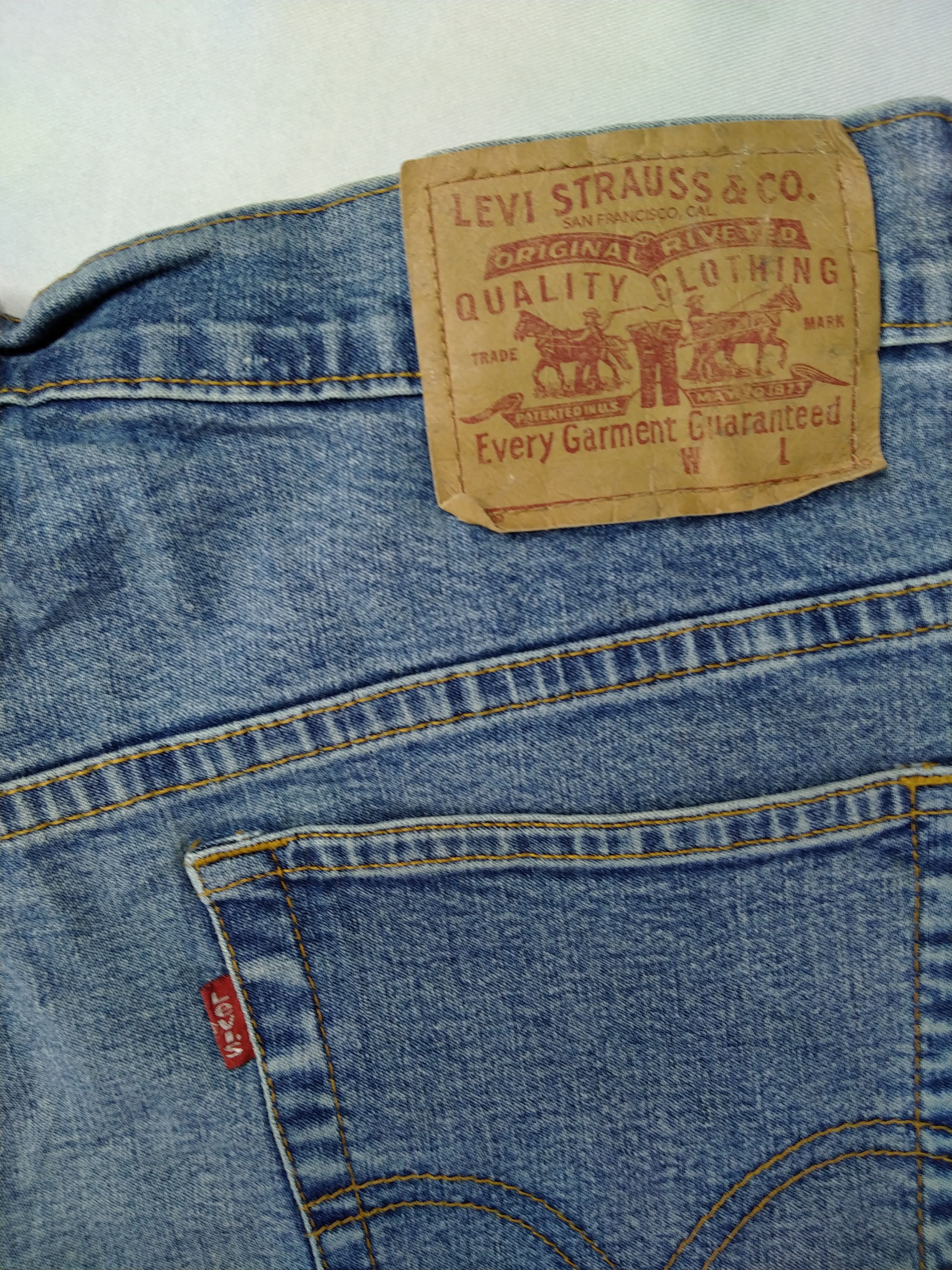 Levi's Faded Blue Vintage Levi's Denim 34x29 -JN755 Size US 34 / EU 50 - 8 Thumbnail