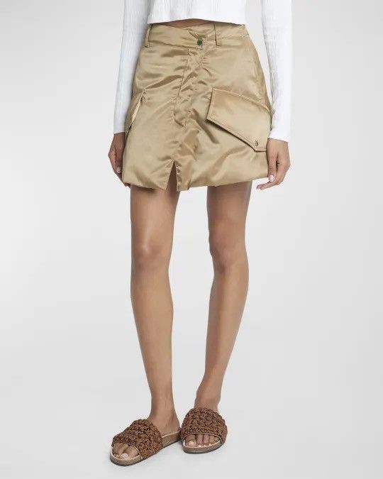 Jw Anderson parachute padded cargo mini skirt