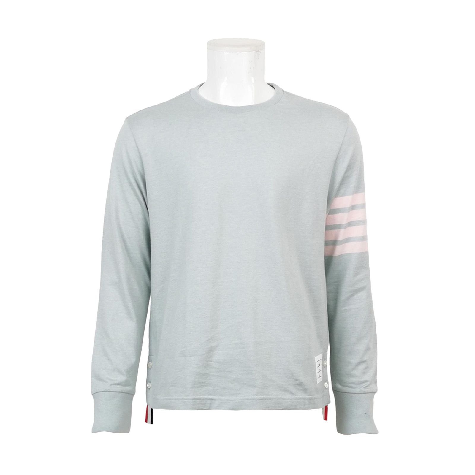Thom Browne Thom Browne 4-Bar Stripe Long Sleeve Rugby Tee Size 2 Size US M / EU 48-50 / 2 - 1 Thumbnail