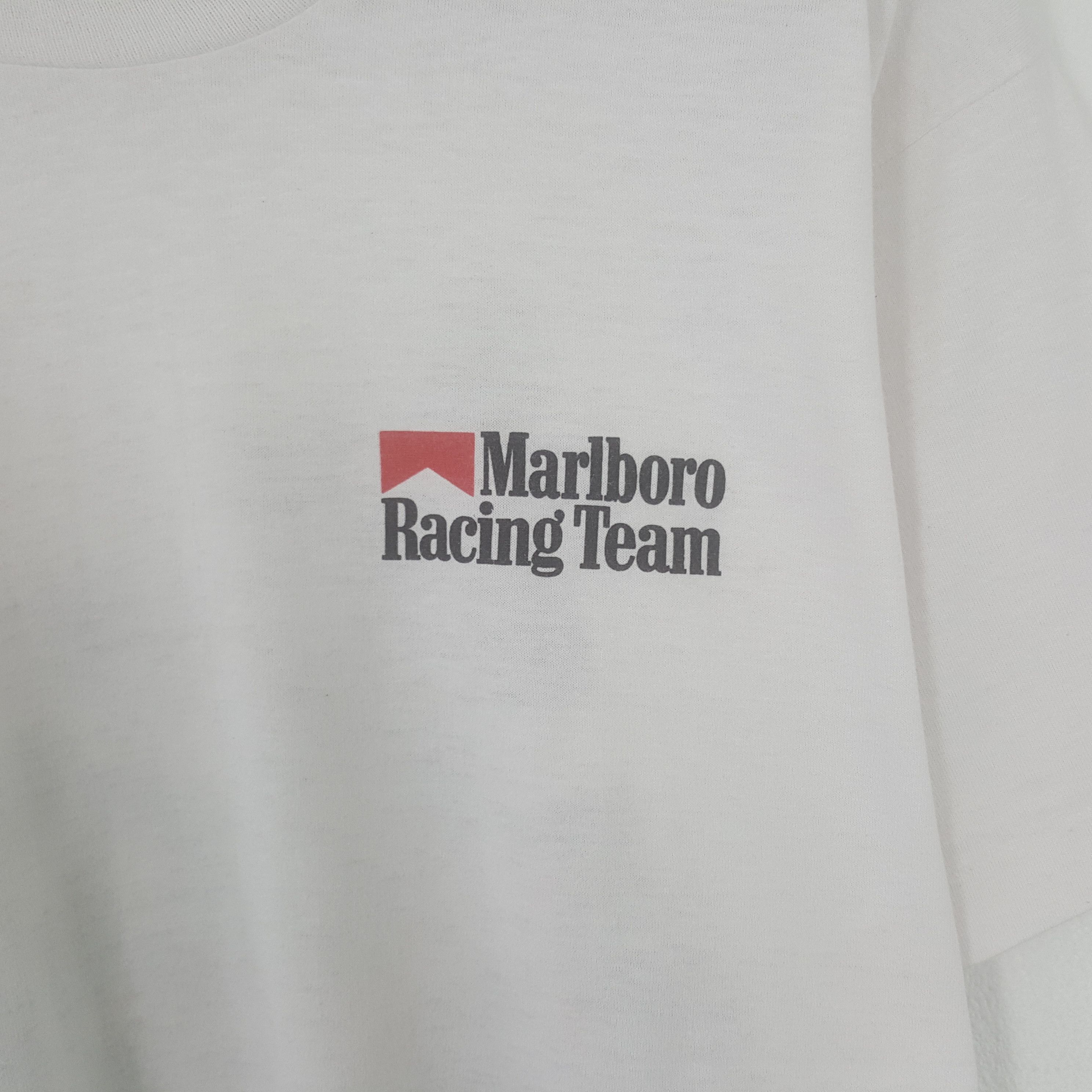 Marlboro × Vintage Vintage Marlboro Racing 89 Tshirt Size US L / EU 52-54 / 3 - 4 Thumbnail