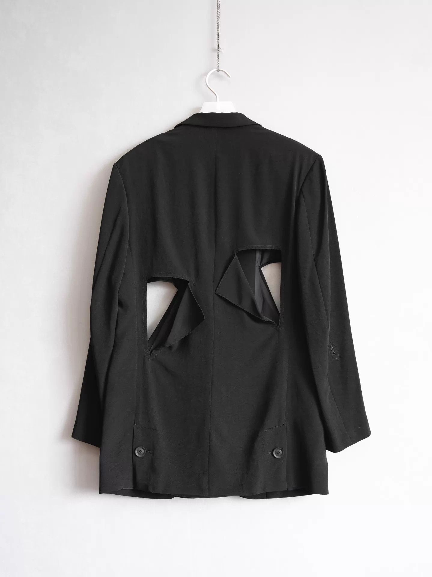Yohji Yamamoto Yohji Yamamoto 25SS Cutout Triacetate Jacket Size US M / EU 48-50 / 2 - 3 Thumbnail