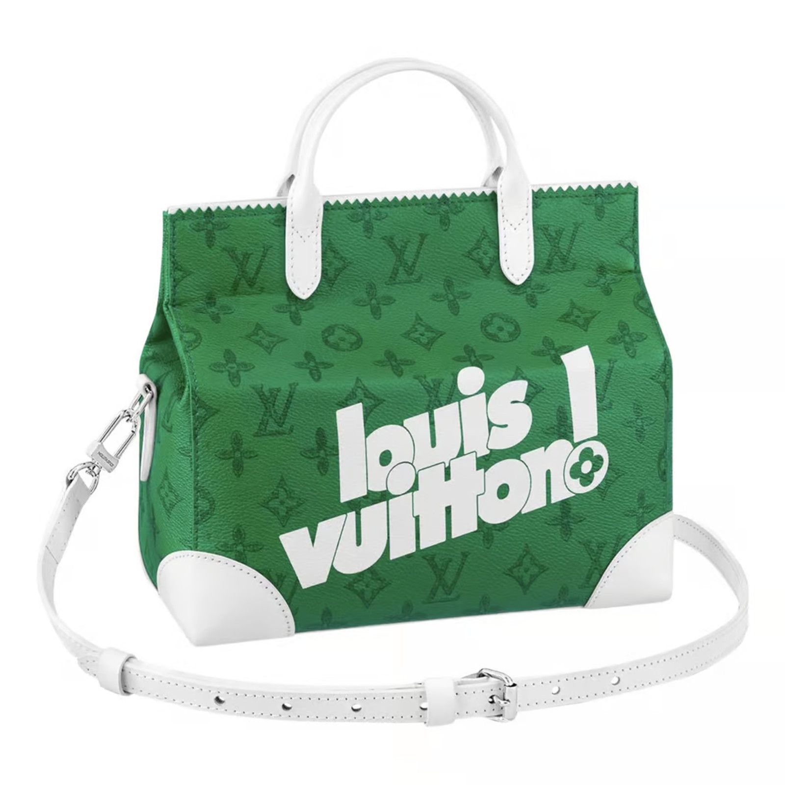 Louis Vuitton Louis Vuitton LV Logo Top Handle Shoulder Cross Bag Size ONE SIZE - 1 Thumbnail