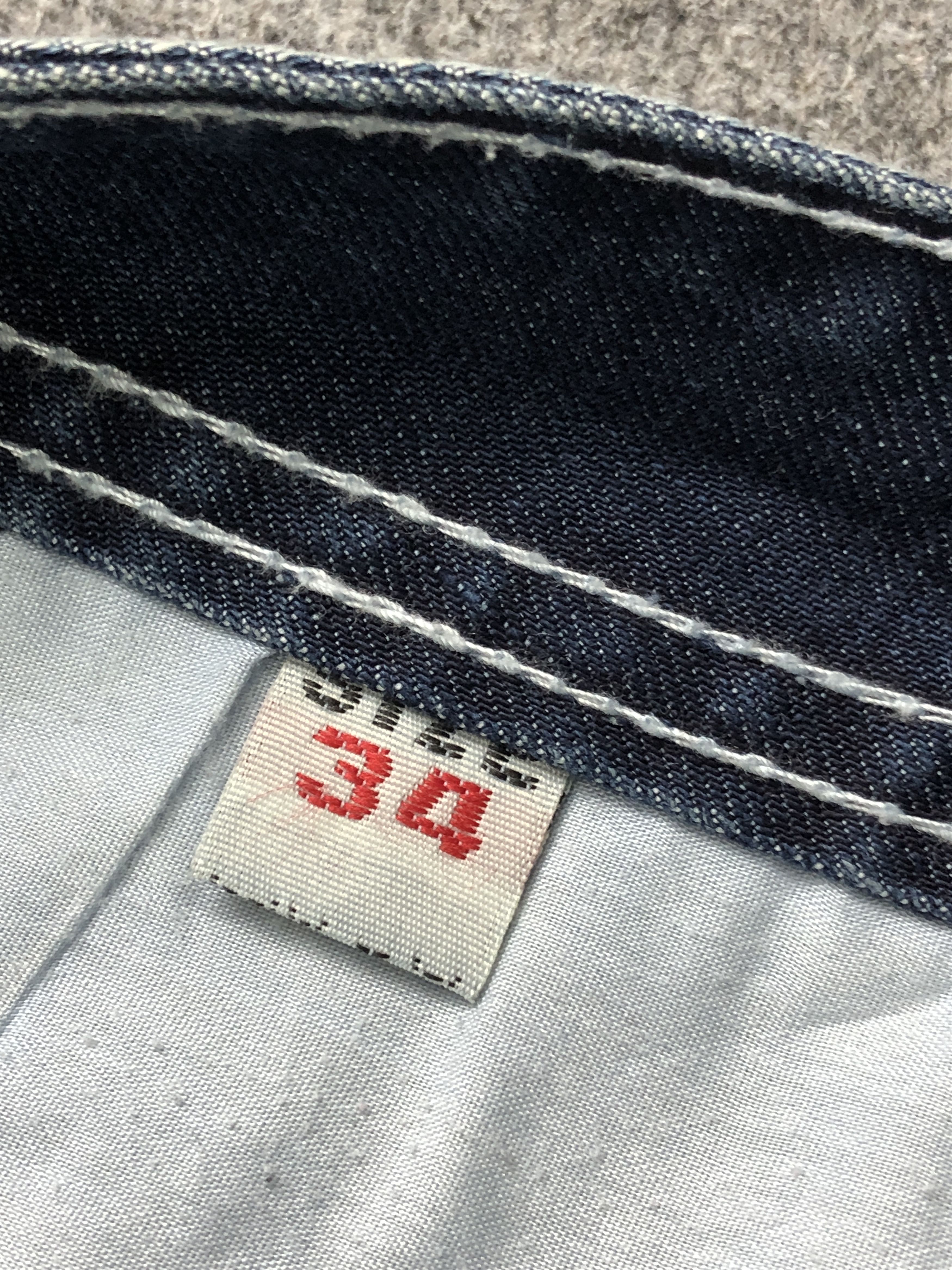 Diesel Vintage Diesel Seditionaries Style Cropped Jeans DP2479 Size US 33 - 7 Thumbnail