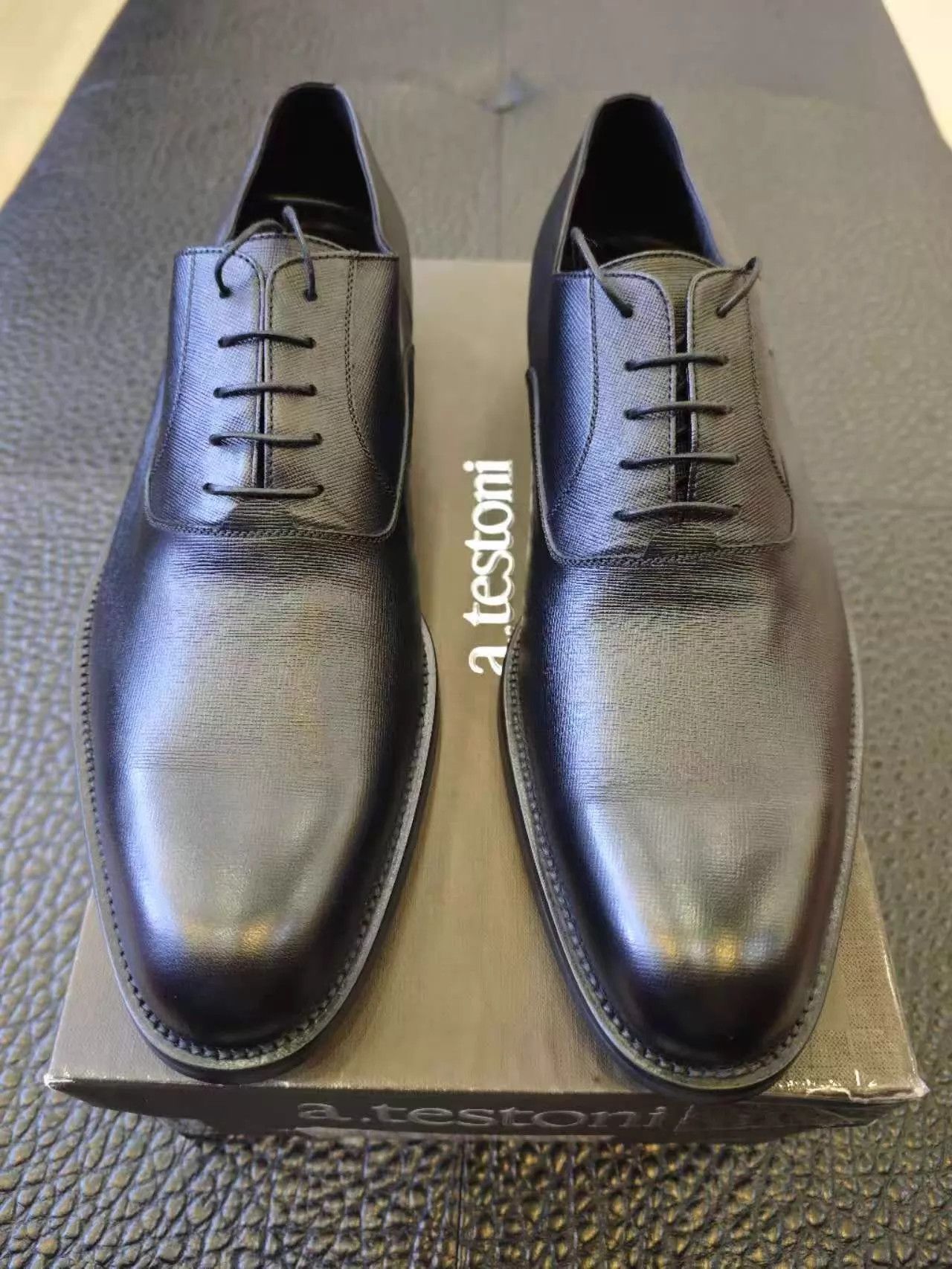 Other A.testoni Nappa Calf Leather Oxfords Size 10 NEW Size US 10 / EU 43 - 1 Thumbnail