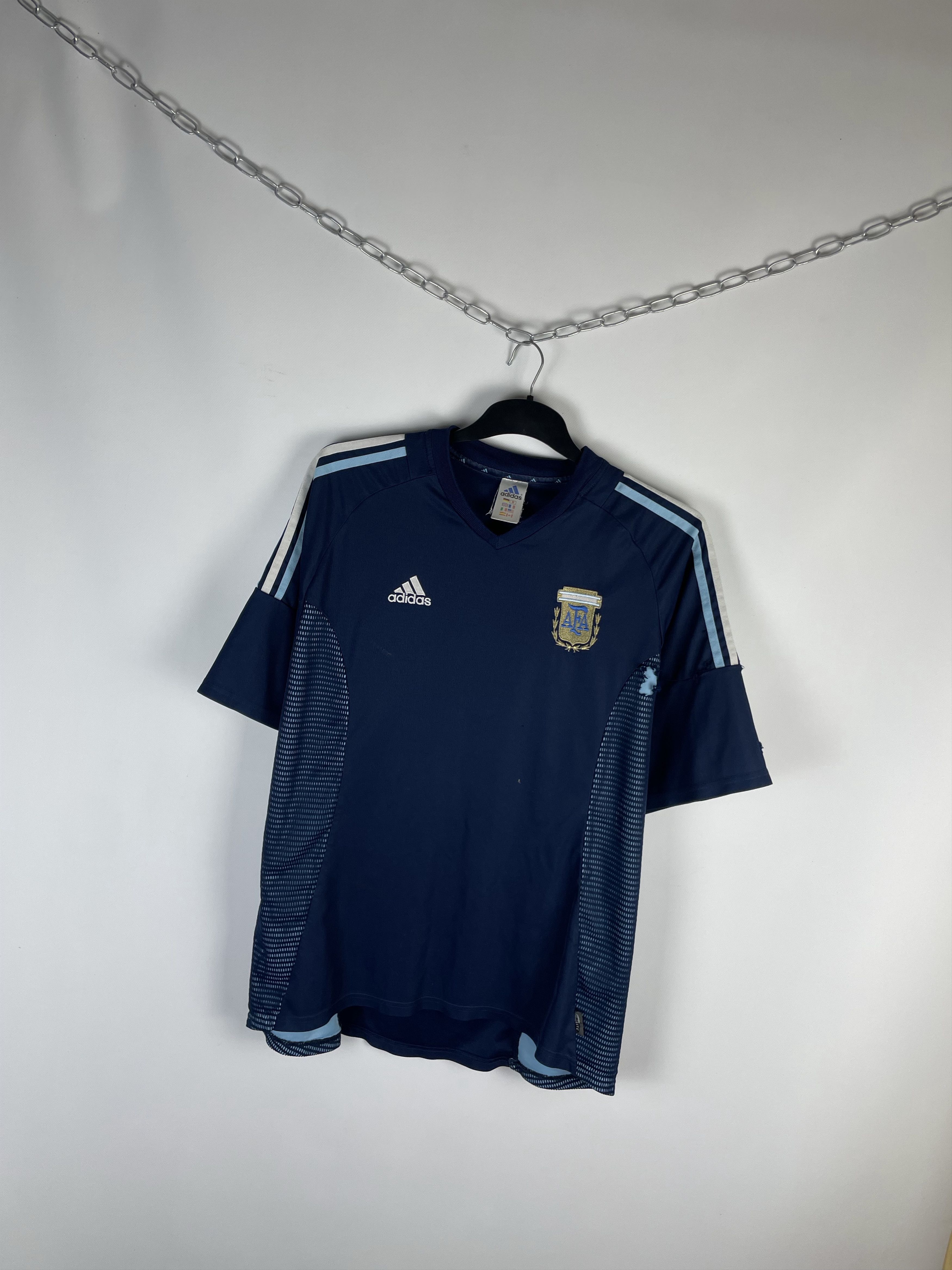 Adidas Vintage adidas Argentina away jersey Size US L / EU 52-54 / 3 - 2 Thumbnail