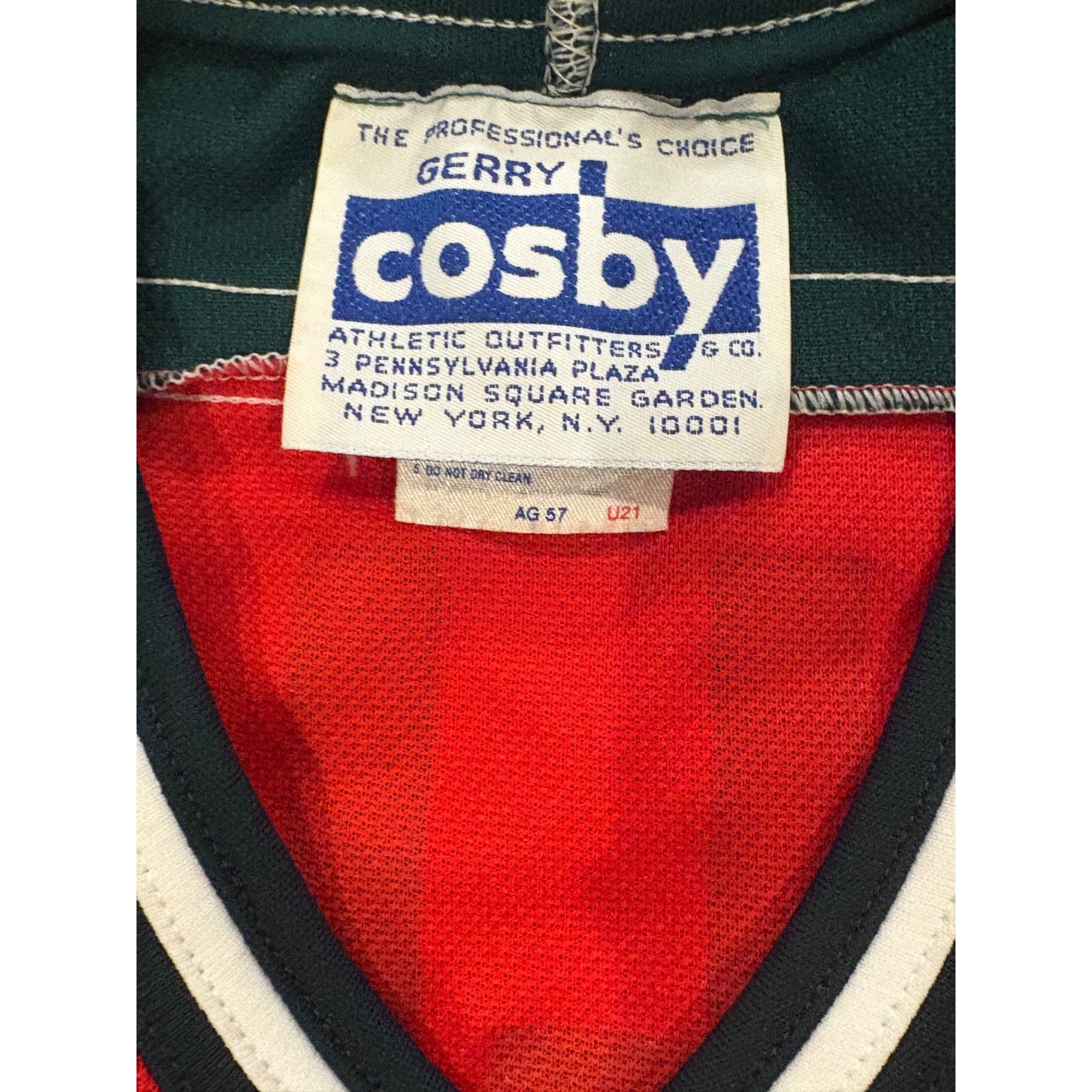 Ccm Vintage 80s Gerry Cosby CCM New Jersey Devils Kirk Muller #9 Size US M / EU 48-50 / 2 - 6 Thumbnail