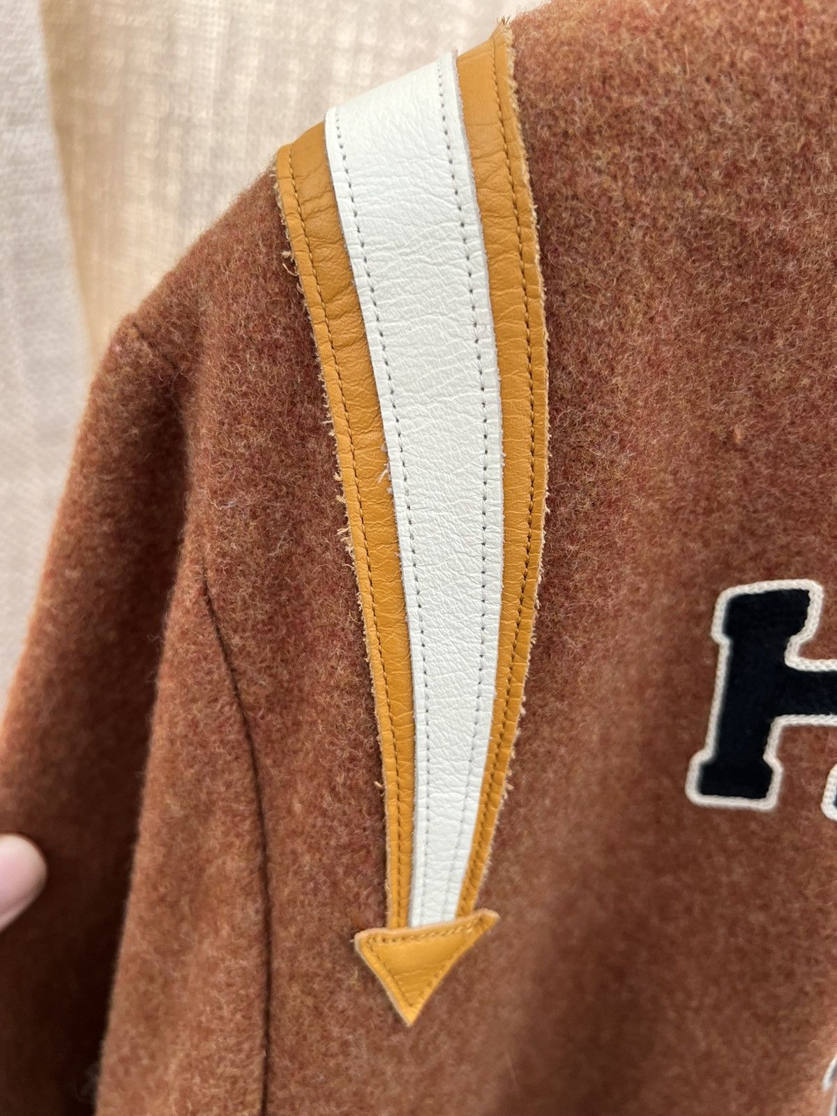 Human Made 🦆Human Made Wool Varsity Jacket Reversible🧸 Size US L / EU 52-54 / 3 - 5 Thumbnail