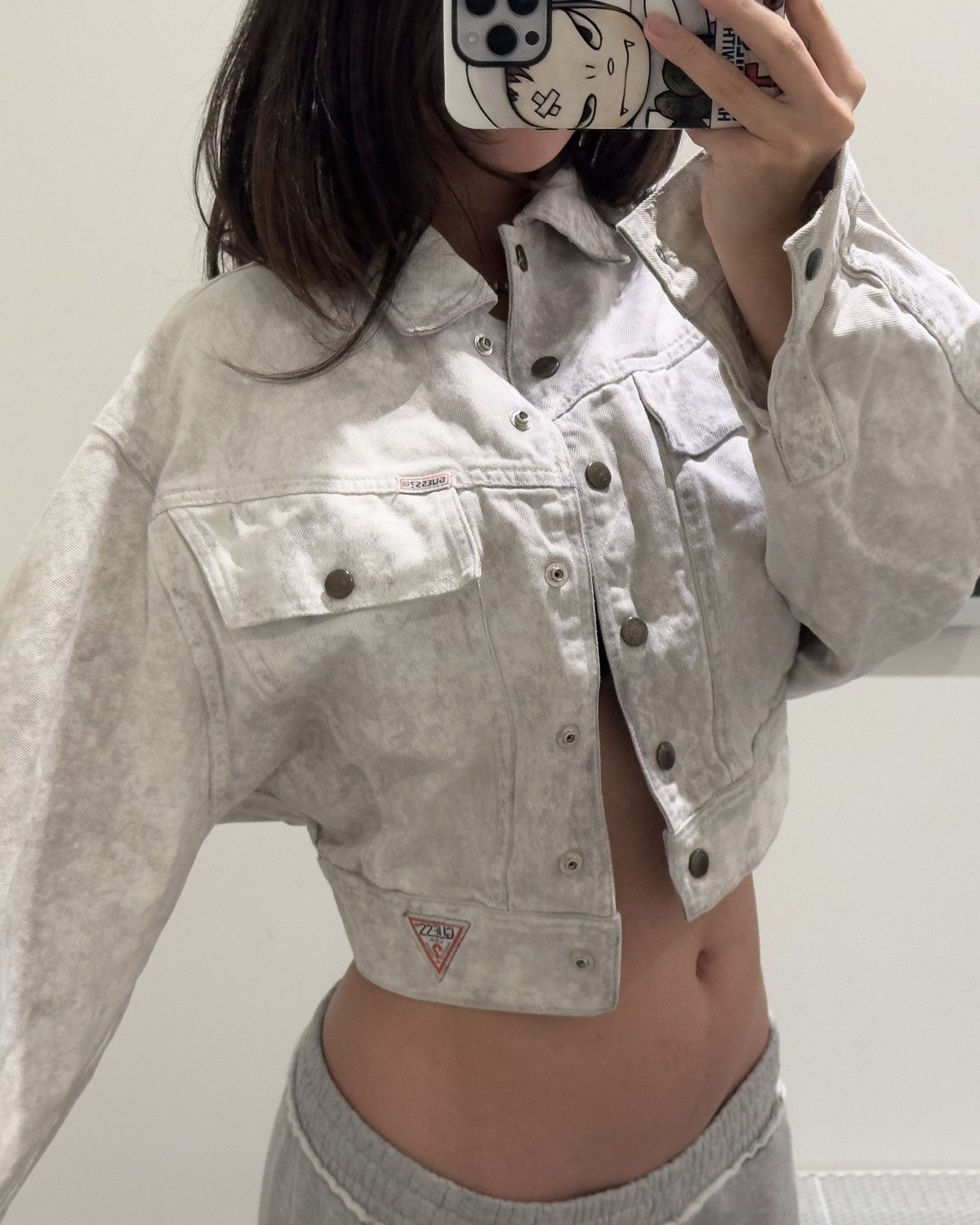 Georges Marciano Vintage Georges Marciano for Guess Balloon Denim Jacket Size M / US 6-8 / IT 42-44 - 4 Thumbnail