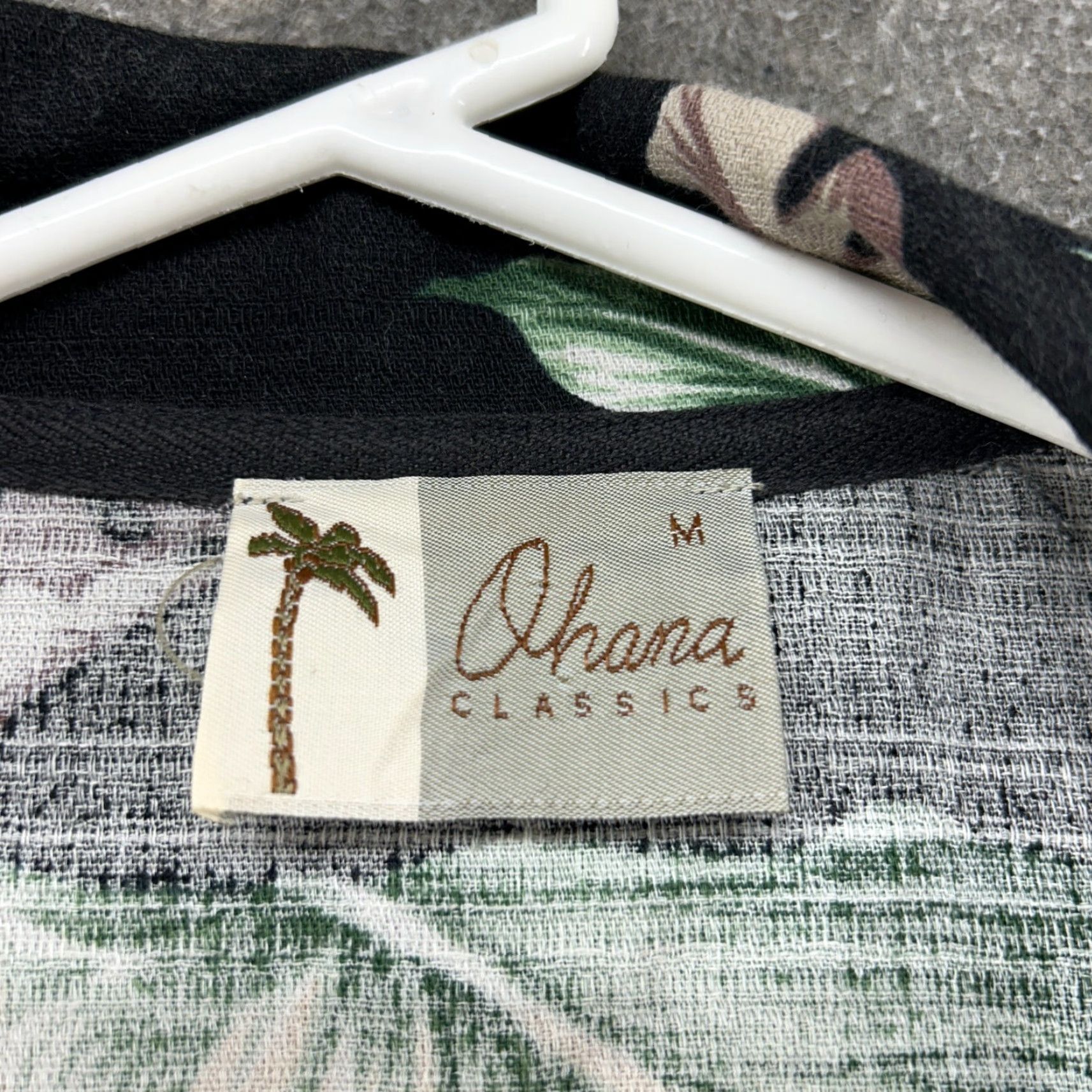 Vintage VINTAGE Ohana Classics Jacket Womens M Black Floral Full Zip Lightweight Cotton Blend Rayon Size M / US 6-8 / IT 42-44 - 7 Thumbnail