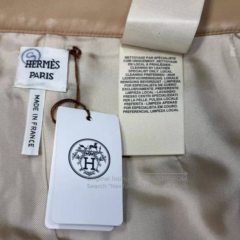 Hermes Hermes Mauve Sheepskin Waist Chain Short Pants Size 24" / US 00 / IT 34 - 5 Thumbnail