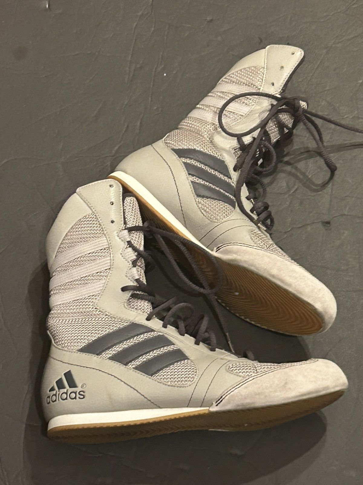 Adidas × Vintage Vintage 90’s Adidas Diesel Puma wrestling boxing size 4 Size US 5 / EU 37 - 5 Thumbnail