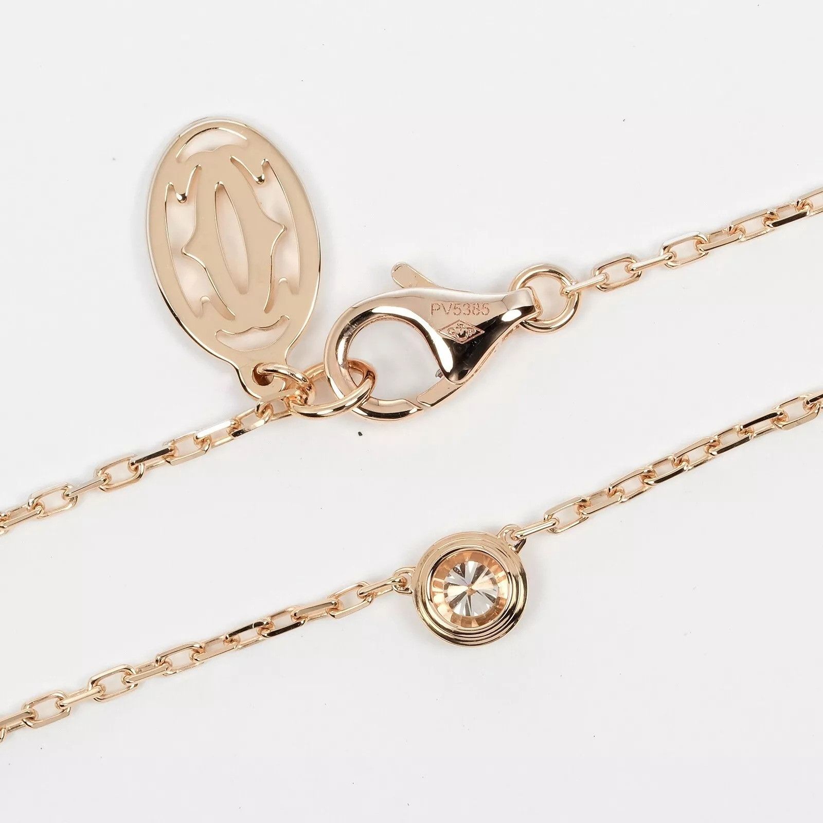 Cartier CARTIER D'Amour Diamant Léger Necklace Small Size ONE SIZE - 3 Thumbnail