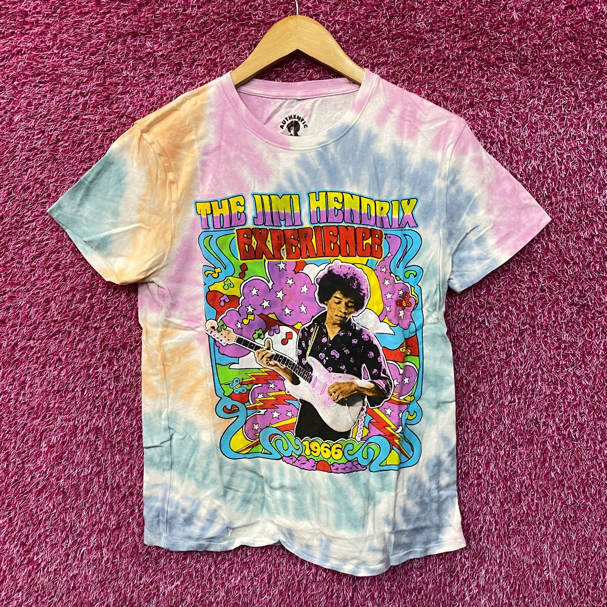 Jimi Hendrix Jimi Hendrix Ready Steady Go 1966 Vintage Tie Dye Tee Medium Size US M / EU 48-50 / 2 - 1 Thumbnail