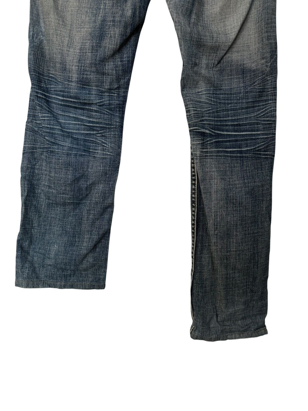 Japanese Brand Vintage Difference Rupert Ripped Denim Jeans Size 28" / US 6 / IT 42 - 6 Thumbnail