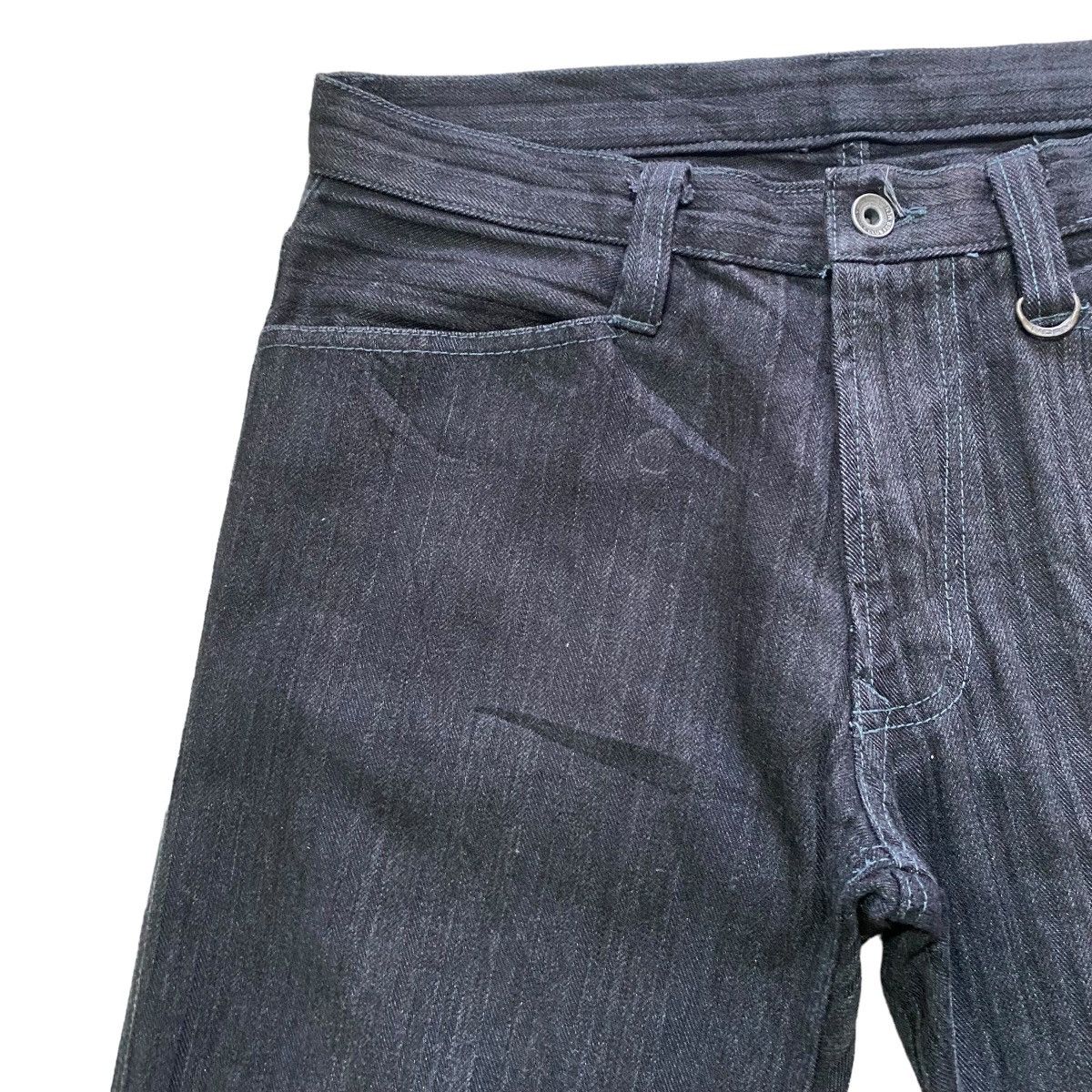 Japanese Brand NCFM Denim Cargo Zipper Flare Pant Size US 30 / EU 46 - 5 Thumbnail