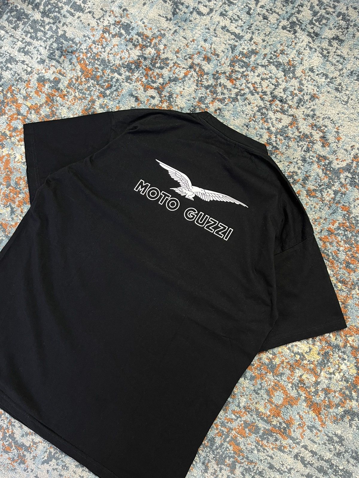 Vintage Vintage 00s moto guzzi motorcycles logo graphic tee Size US XL / EU 56 / 4 - 3 Thumbnail