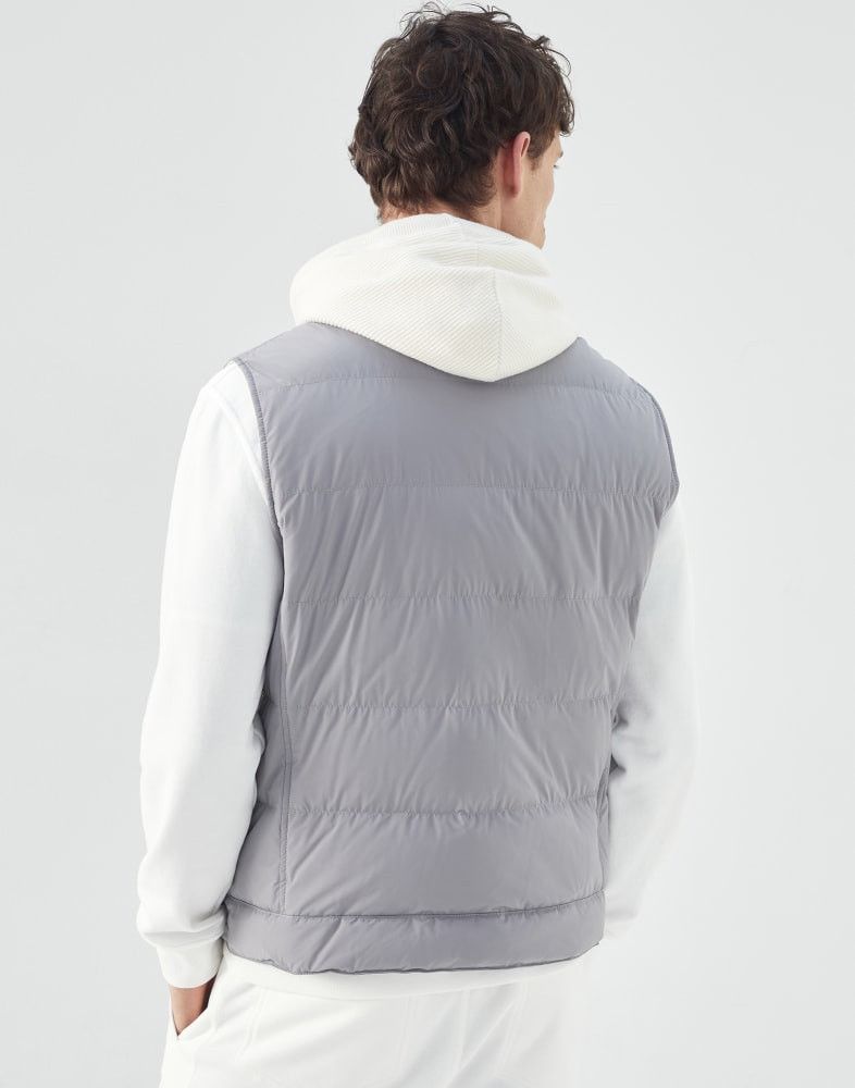 Brunello Cucinelli o1w1db10924 WR Padded Vest in Grey Size US M / EU 48-50 / 2 - 3 Thumbnail