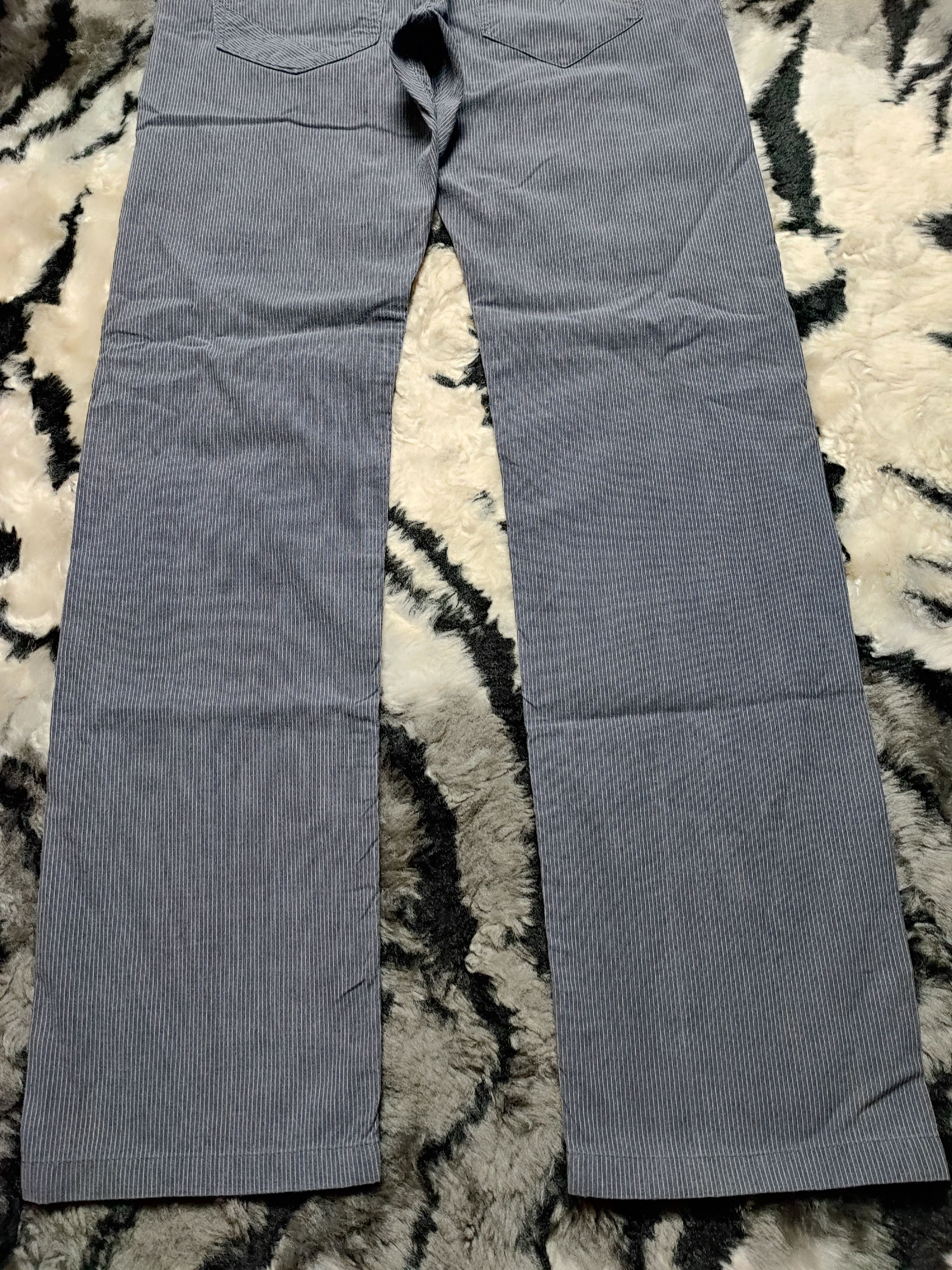 Japanese Brand Stripe Hickory Cotton Pants by Kenzo Size US 30 / EU 46 - 10 Thumbnail