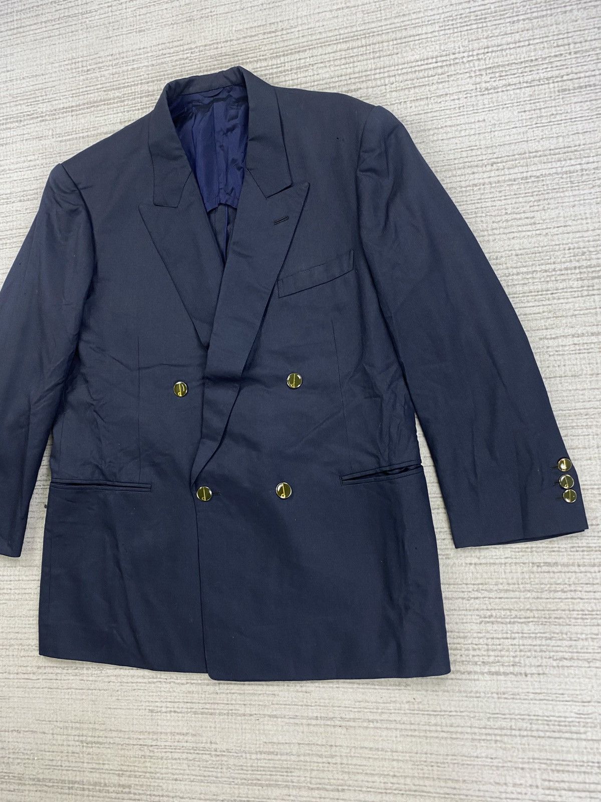 Alfred Dunhill × Designer × Vintage Vintage Dunhill Custom Made Blazer Style Jacket Size US M / EU 48-50 / 2 - 4 Thumbnail