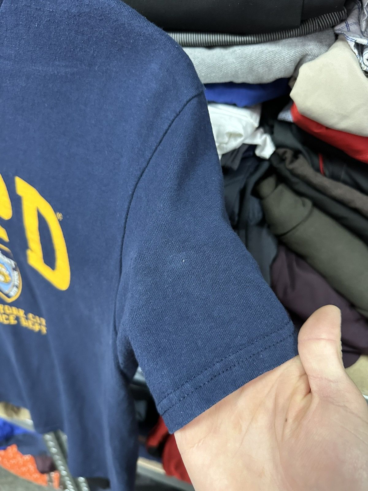 Vintage Vintage NYPD 90s T-Shirt New York City Police USA Rare tee Size US M / EU 48-50 / 2 - 8 Thumbnail
