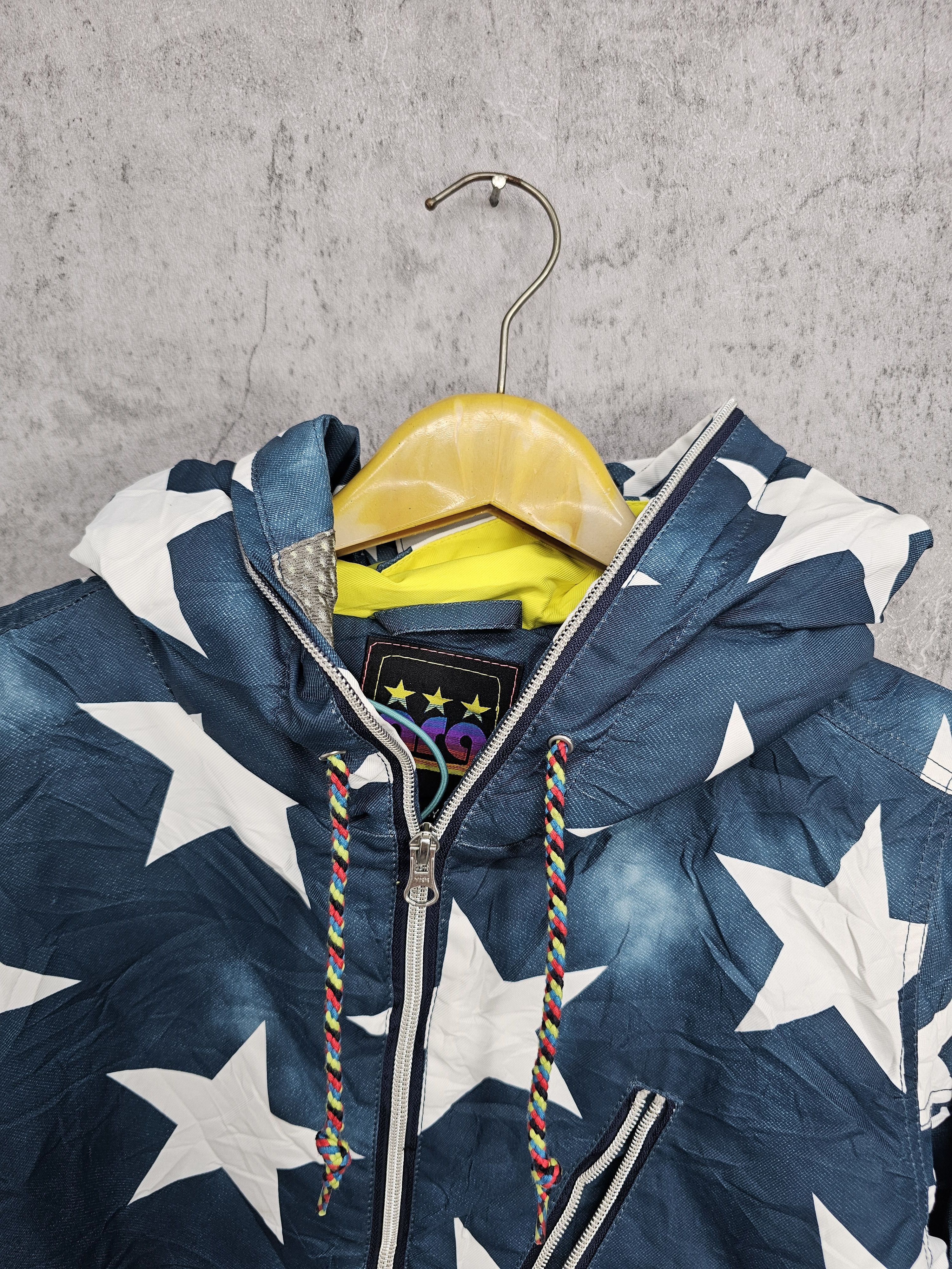 Japanese Brand ARG For Girls Star Design Skiwear Ski Jacket J0026 Size L / US 10 / IT 46 - 12 Thumbnail