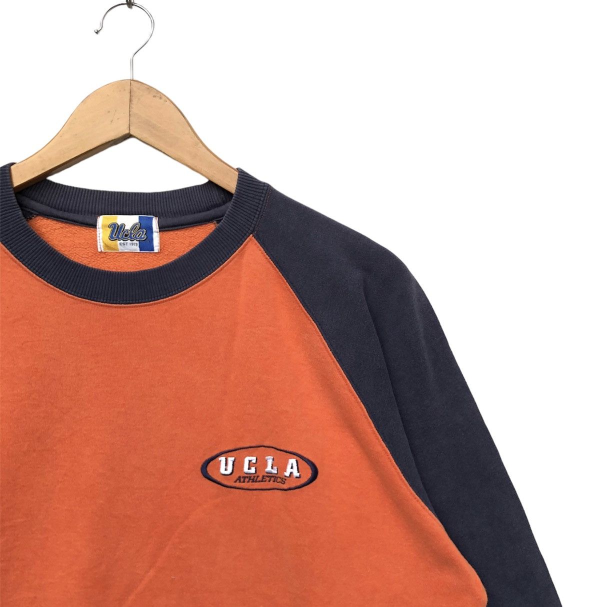 Japanese Brand Vintage 90s UCLA Raglan Sweatshirt | L | Swag Hype Dope Size US L / EU 52-54 / 3 - 2 Thumbnail