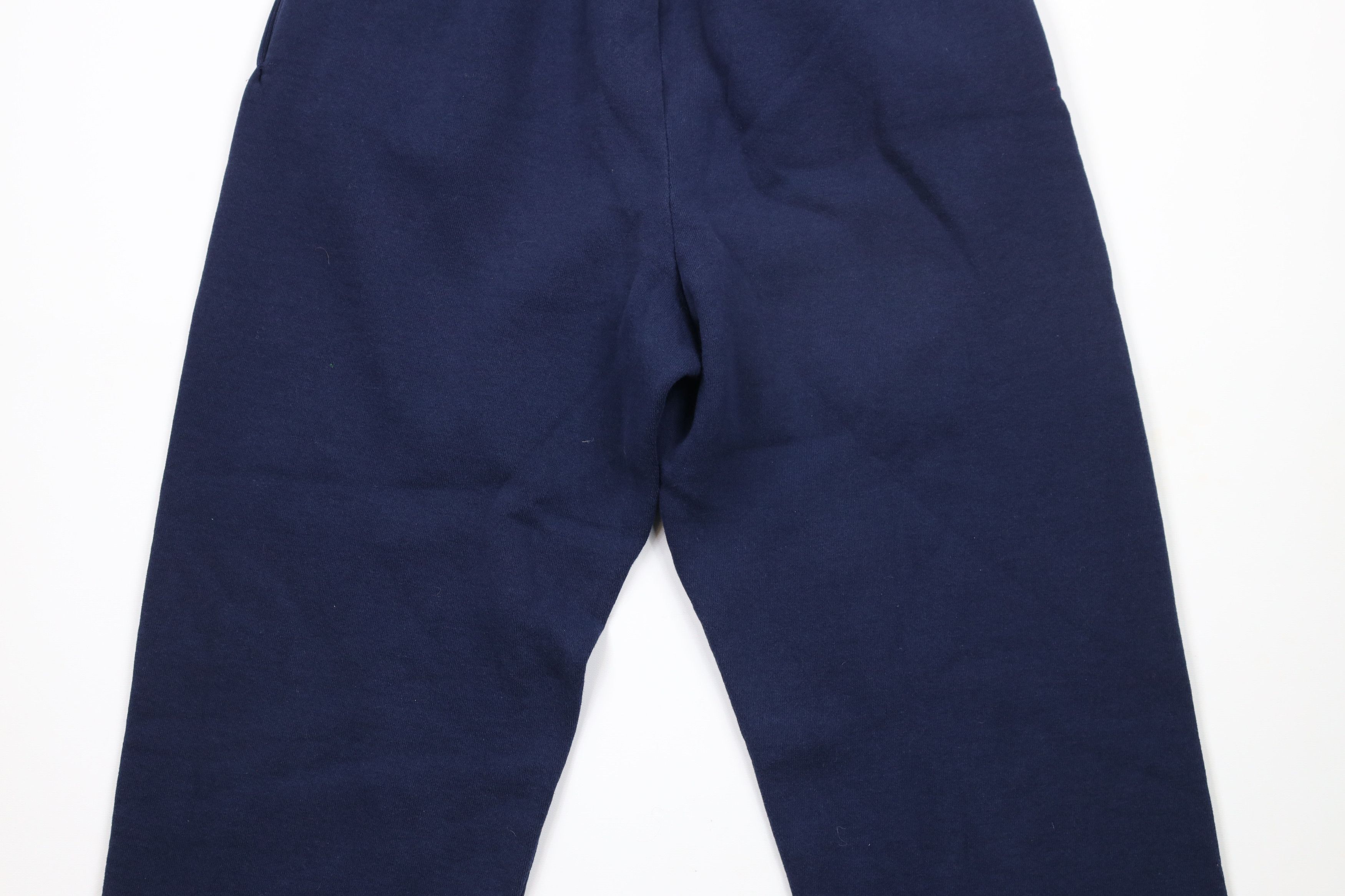 Russell Athletic × Vintage Vintage 90s Russell Athletic Blank Sweatpants Joggers Blue Size US 36 / EU 52 - 10 Thumbnail