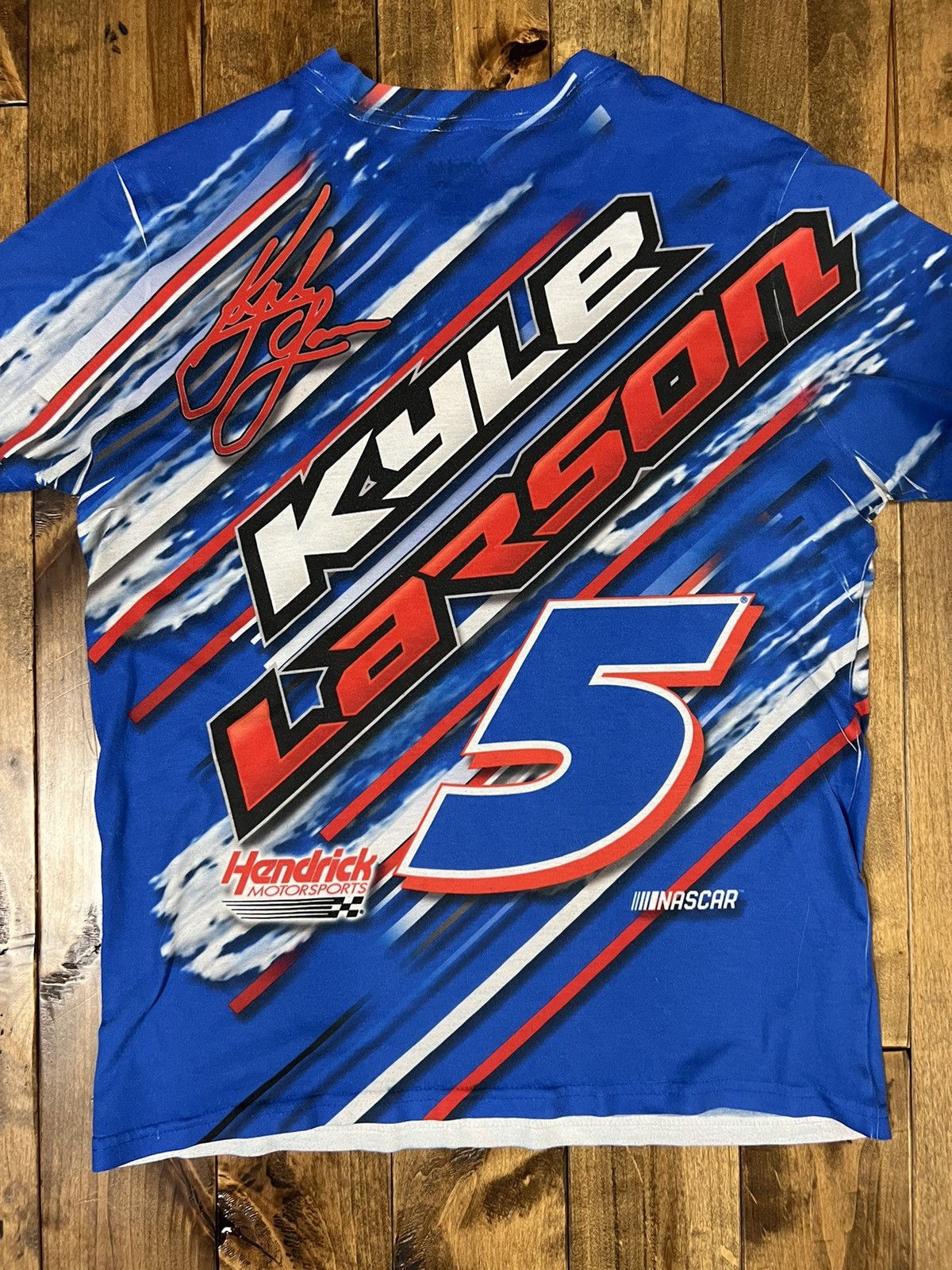 NASCAR Hendrick Motorsports Kyle Larson NASCAR T-shirt Size US S / EU 44-46 / 1 - 7 Thumbnail