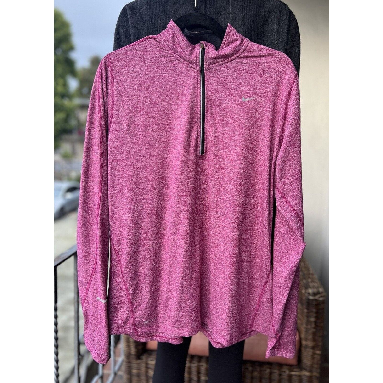 Nike Nike Element Dry-Fit Pink Long Sleeved Shirt Womens XL Size XL / US 12-14 / IT 48-50 - 1 Thumbnail