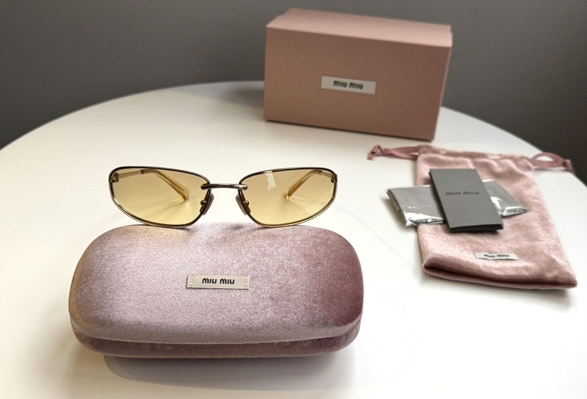 Miu Miu NEW Miu Miu sunglasses Miu Miu MU A50S 5AK-7R1 Size ONE SIZE - 6 Thumbnail