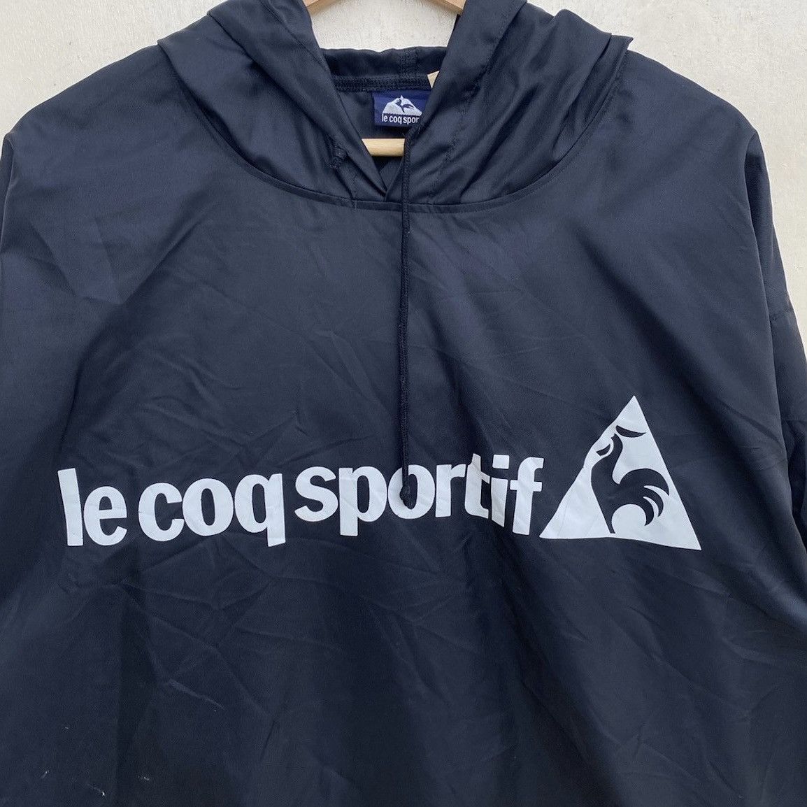 Vintage Le Coq Sportif Big Logo Windbreaker
