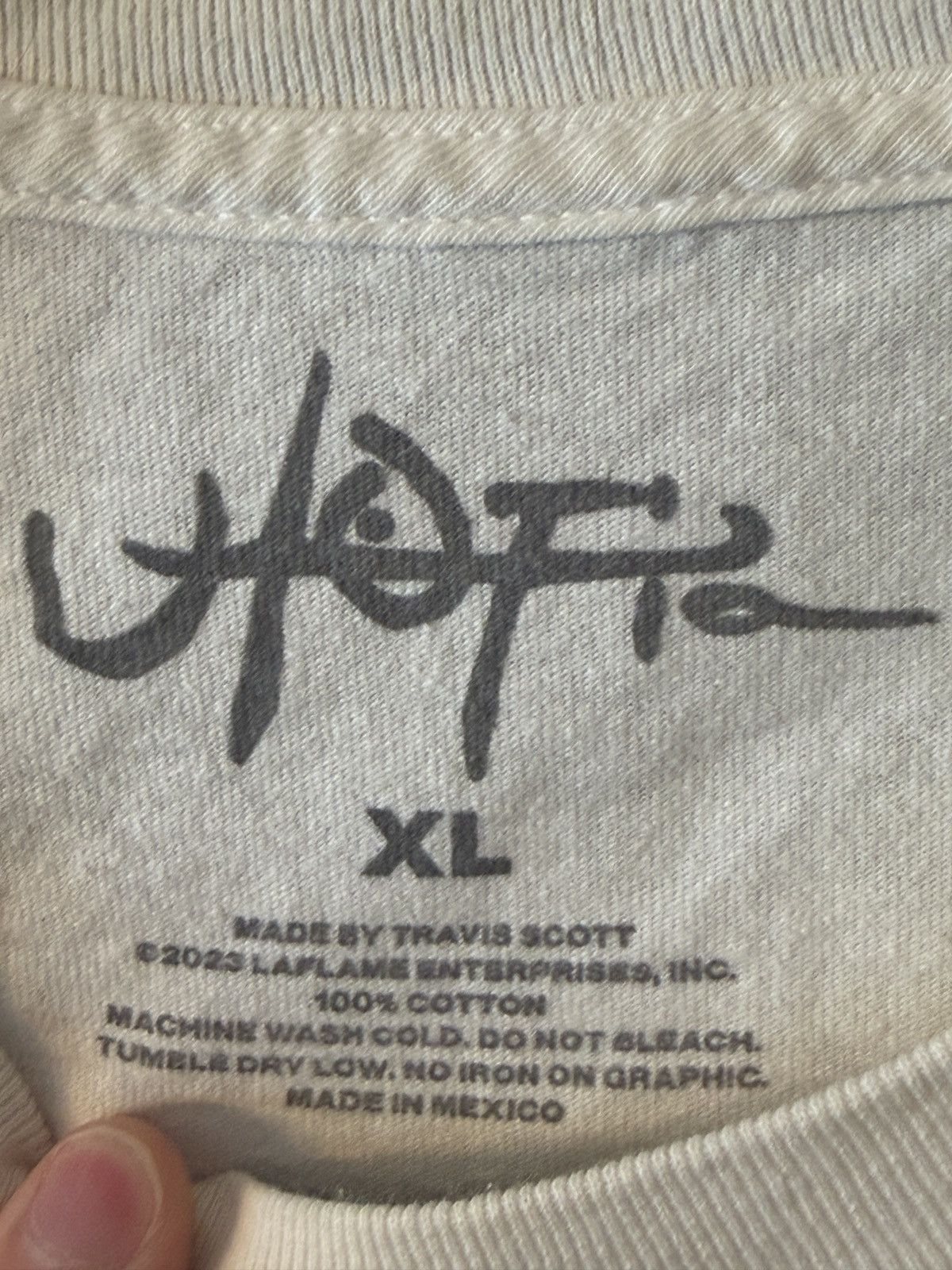 Travis Scott Cactus Jack by Travis Scott B3 Utopia T-Shirt Size US XL / EU 56 / 4 - 4 Thumbnail