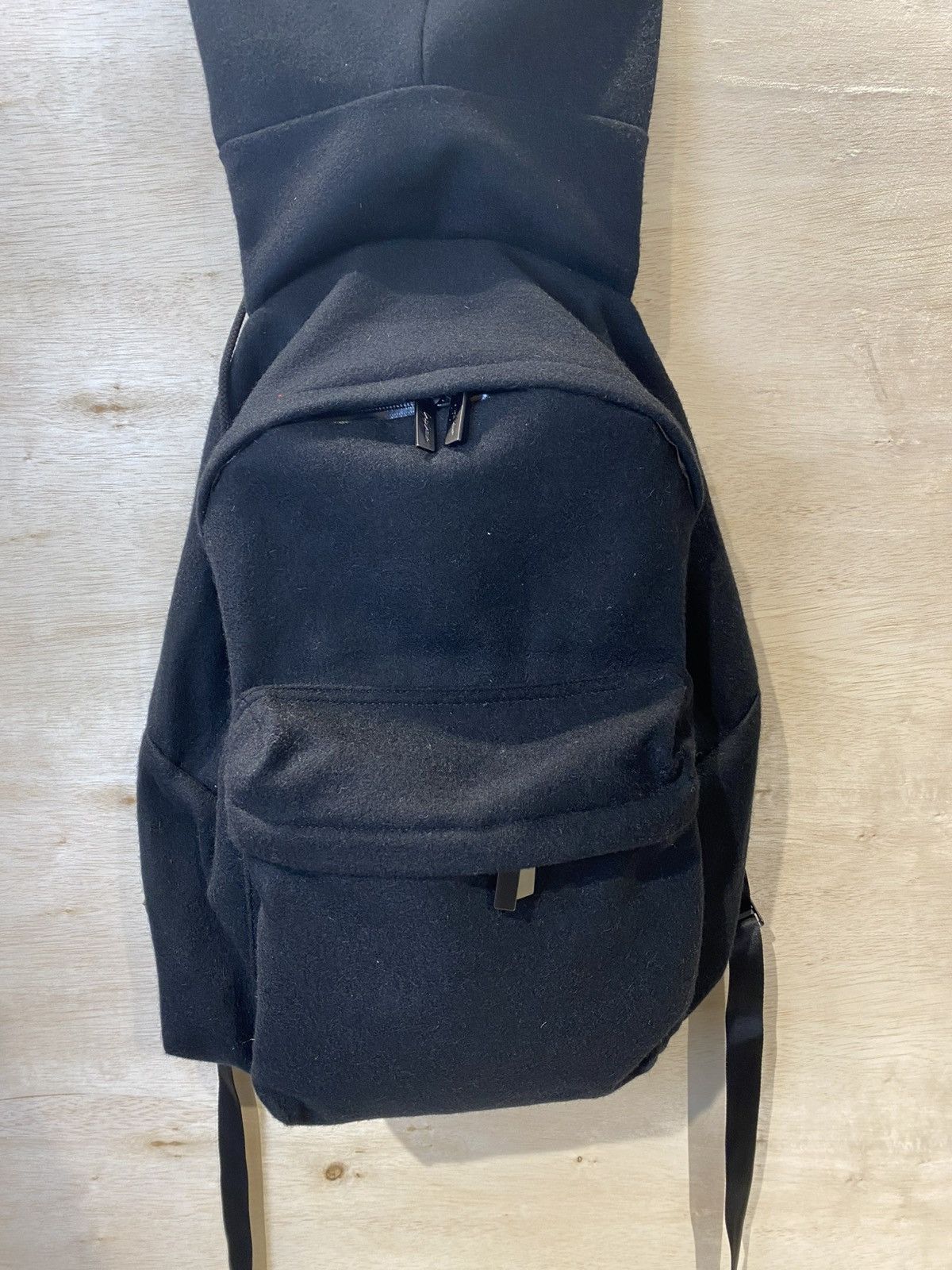 Yohji Yamamoto Yohji Yamamoto Hoodie Backpack Size ONE SIZE - 9 Thumbnail